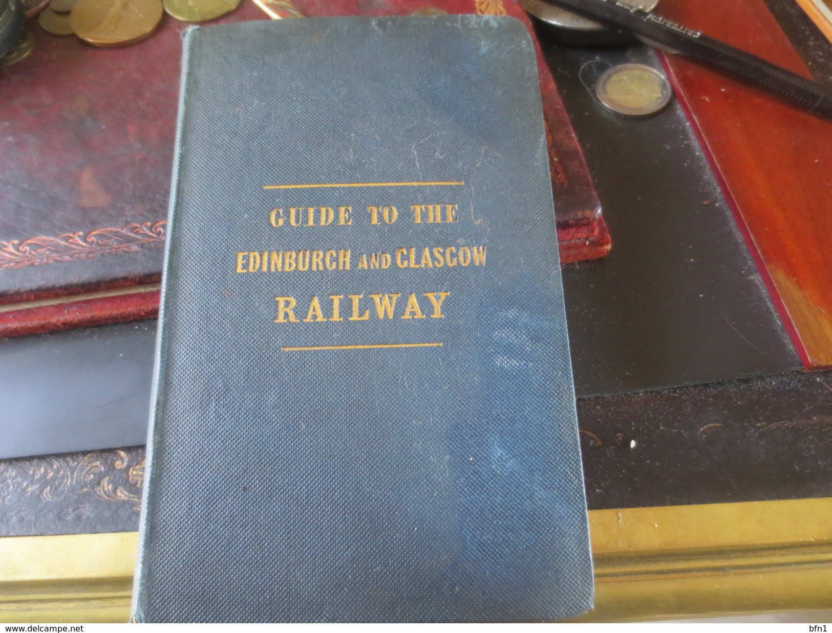 GUIDE TO THE EDINBURCH AND GLASCOW RAILWAY - 1842- JOHN WILLOX - 1800-1849
