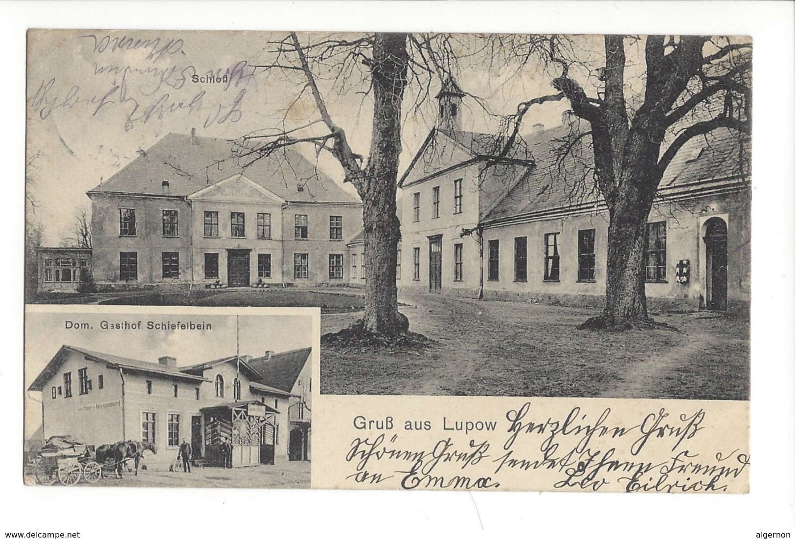 16425 - Gruss Aus Lupow Dom. Gasthof Schiefelbein - Pommern