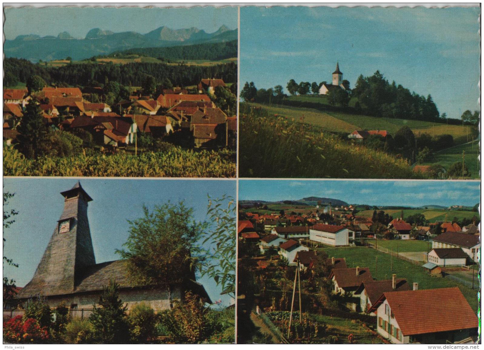 Schwarzenburg - Multiview - Stempel: Mamishaus - Photoglob No. 851 - Schwarzenburg