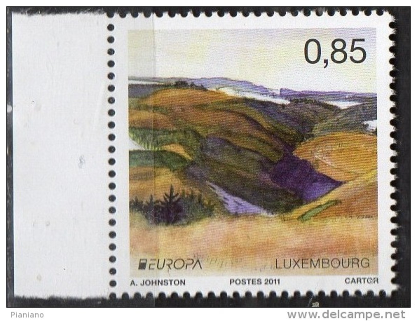 PIA - LUSSEMBURGO : 2011 : Europa  - (YV 1848-49) - Neufs