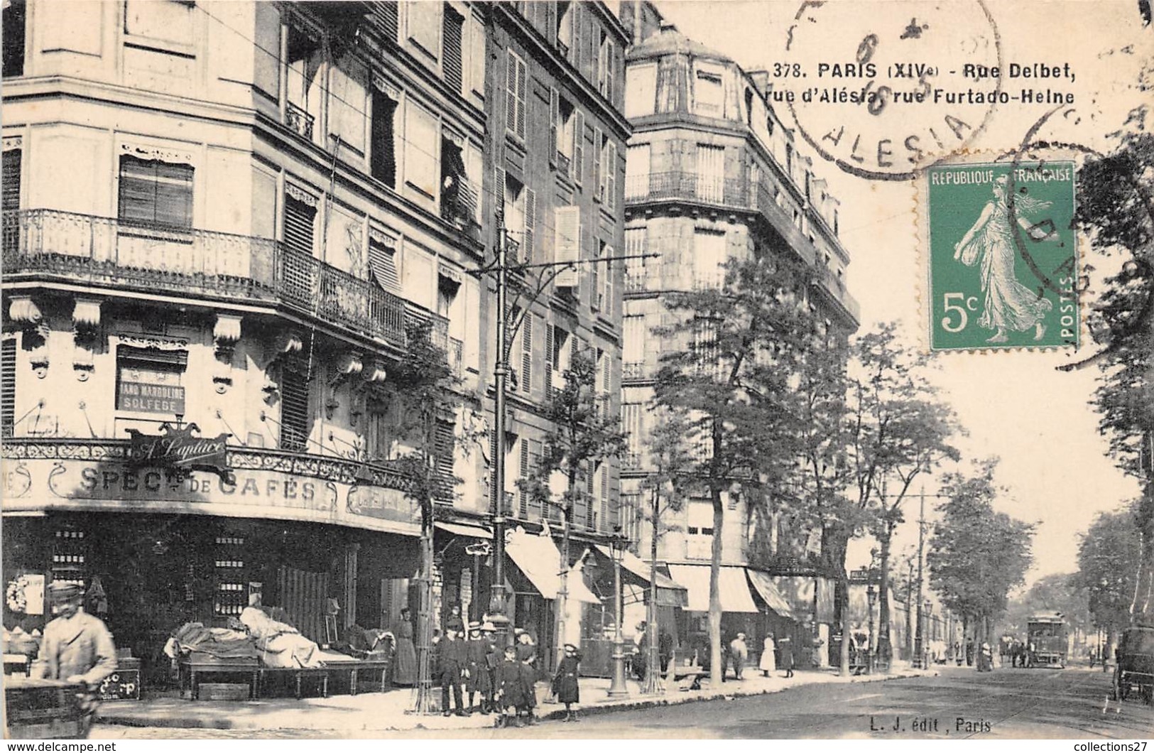 75-PARIS 14e- RUE DELBET - Arrondissement: 14