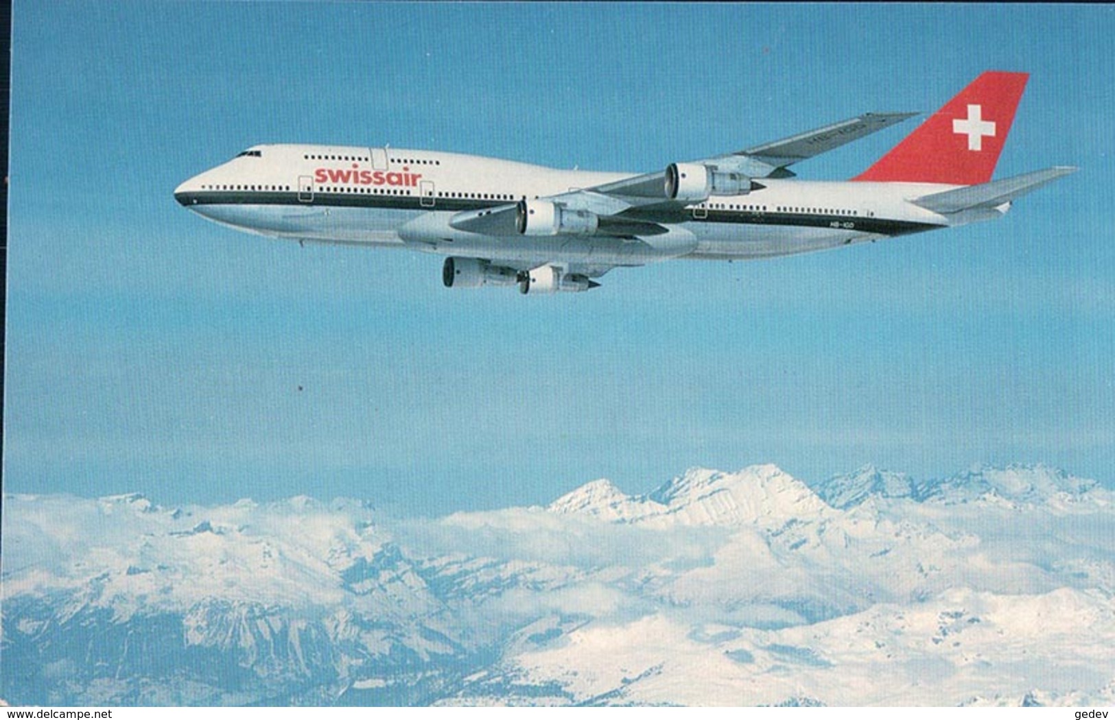 Aviation, Swissair Boeing 747-357 (261) - 1946-....: Moderne