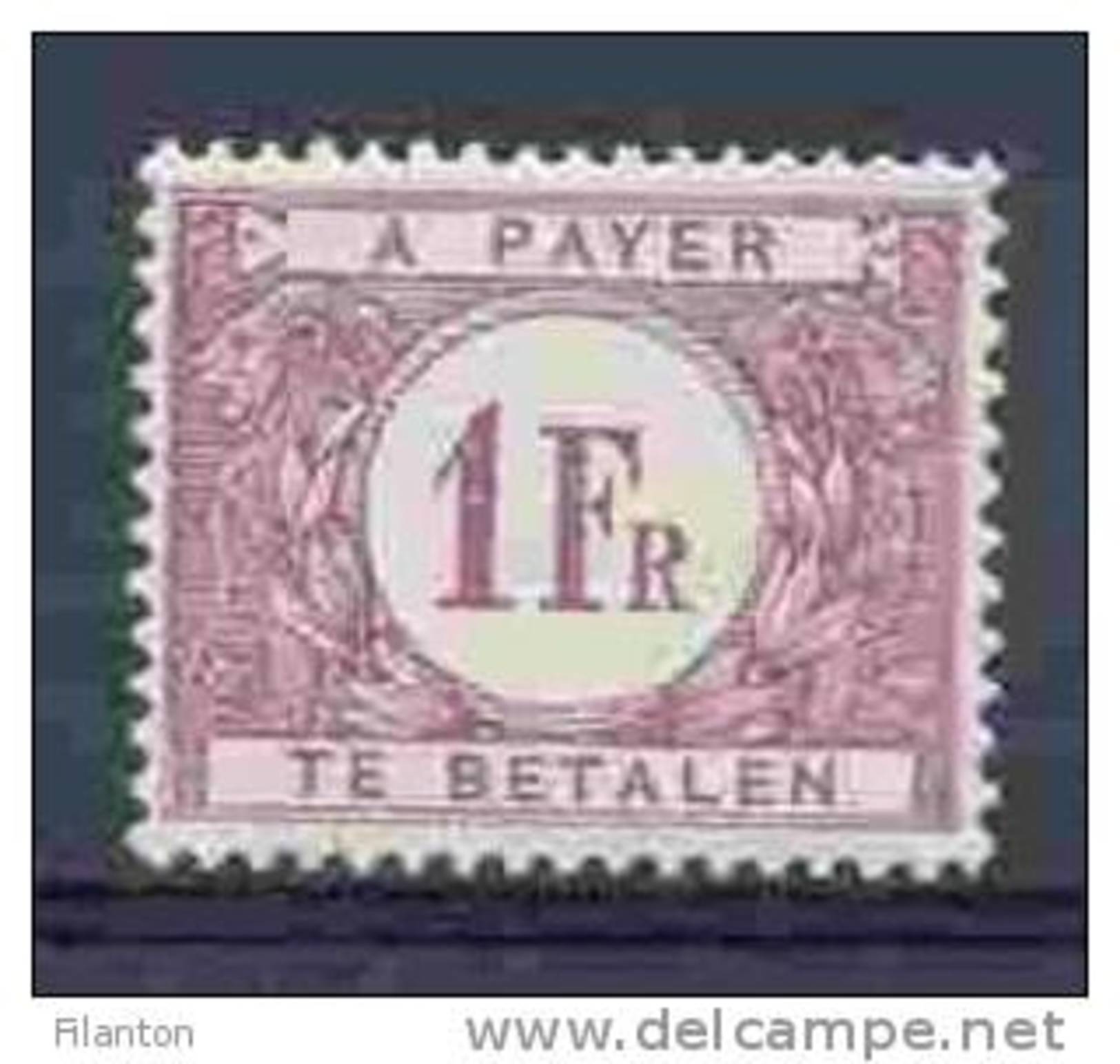 BELGIE - OBP Nr TX 43a - Strafportzegels - Timbres Taxes - MNH** - Cote 2,00 &euro; - Briefmarken