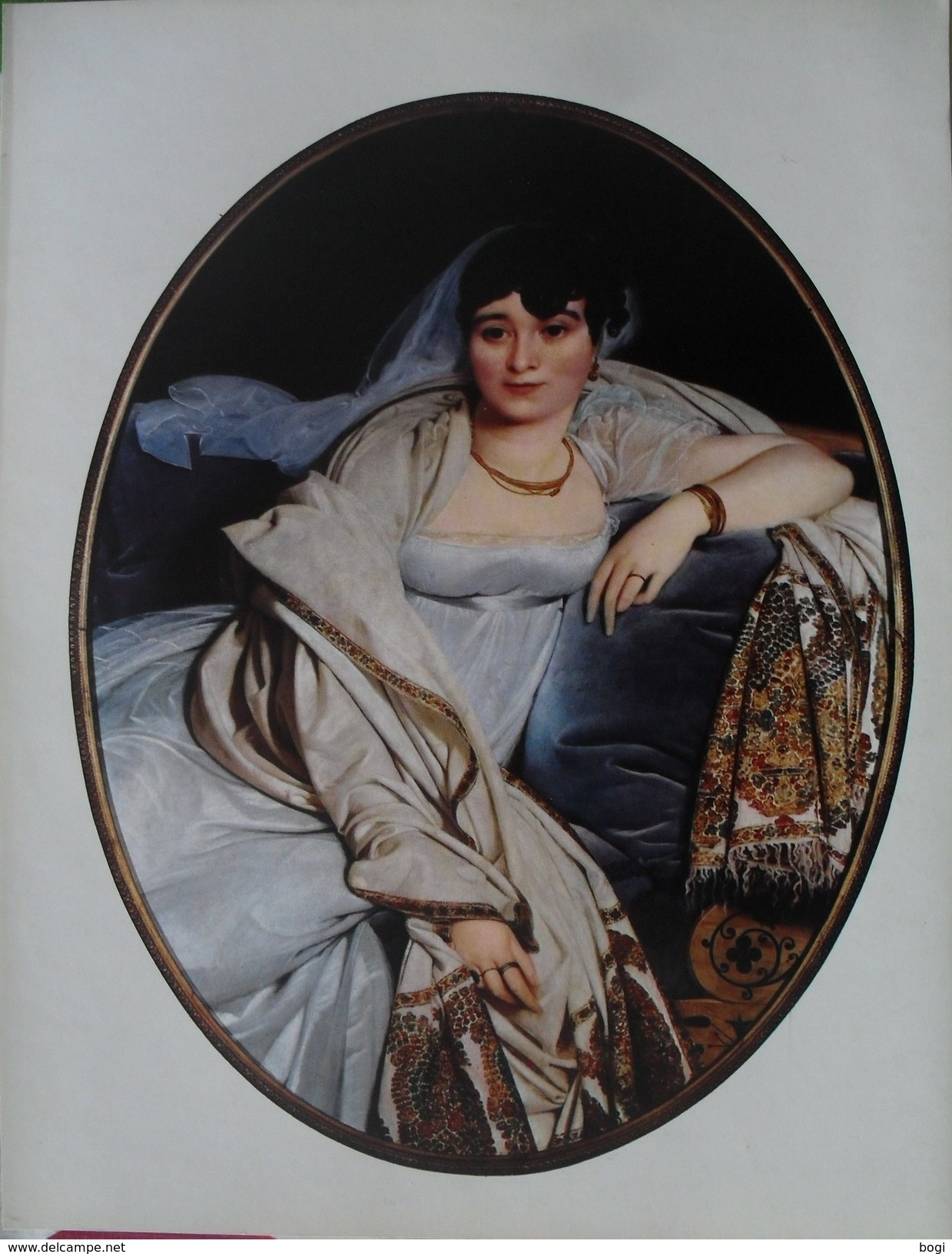 Posters - Reproductie kunst art 23 cm x 30 cm Madame - Jean Dominique Ingres