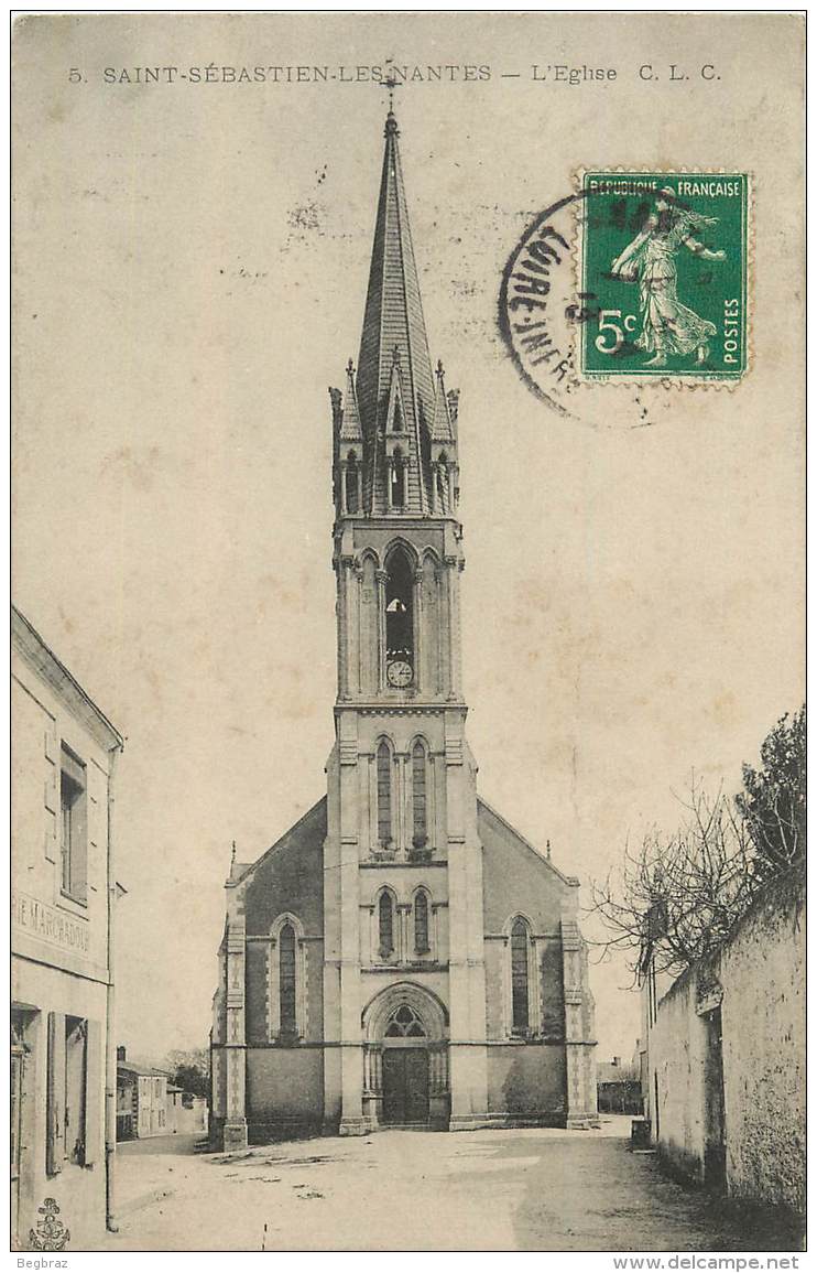 SAINT SEBASTIEN SUR LOIRE           L EGLISE - Saint-Sébastien-sur-Loire