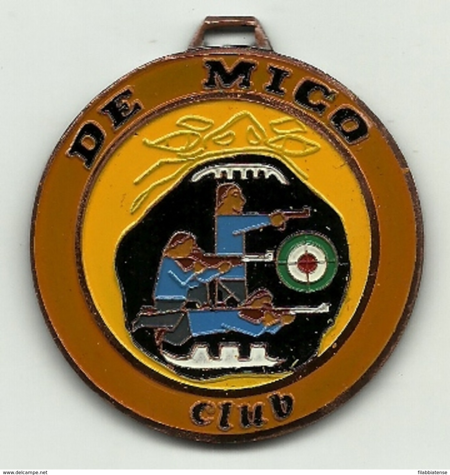 1977 - Italia - Medaglia Per Gara Di Tiro A Segno De Mico Club     ------- - Altri & Non Classificati