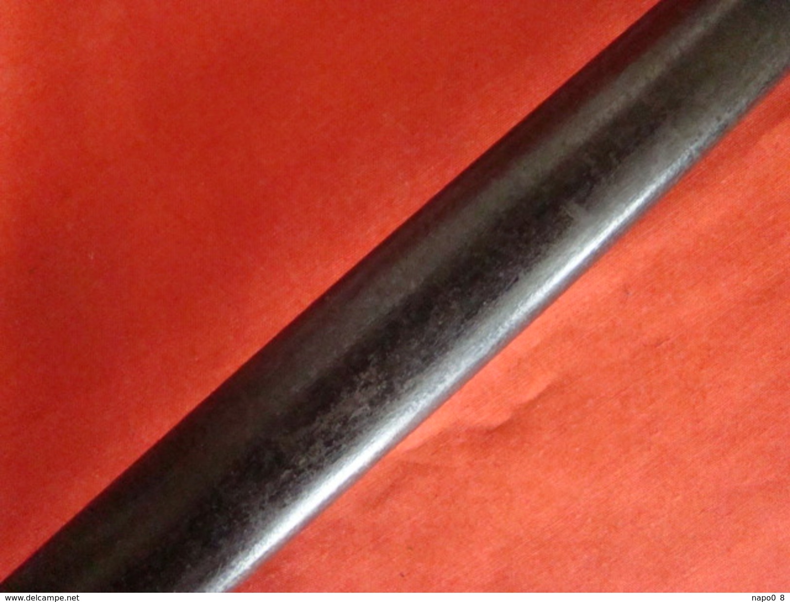 fourreau en acier bronzée pour épée  baionnette Française modèle 1874 ( Gras )