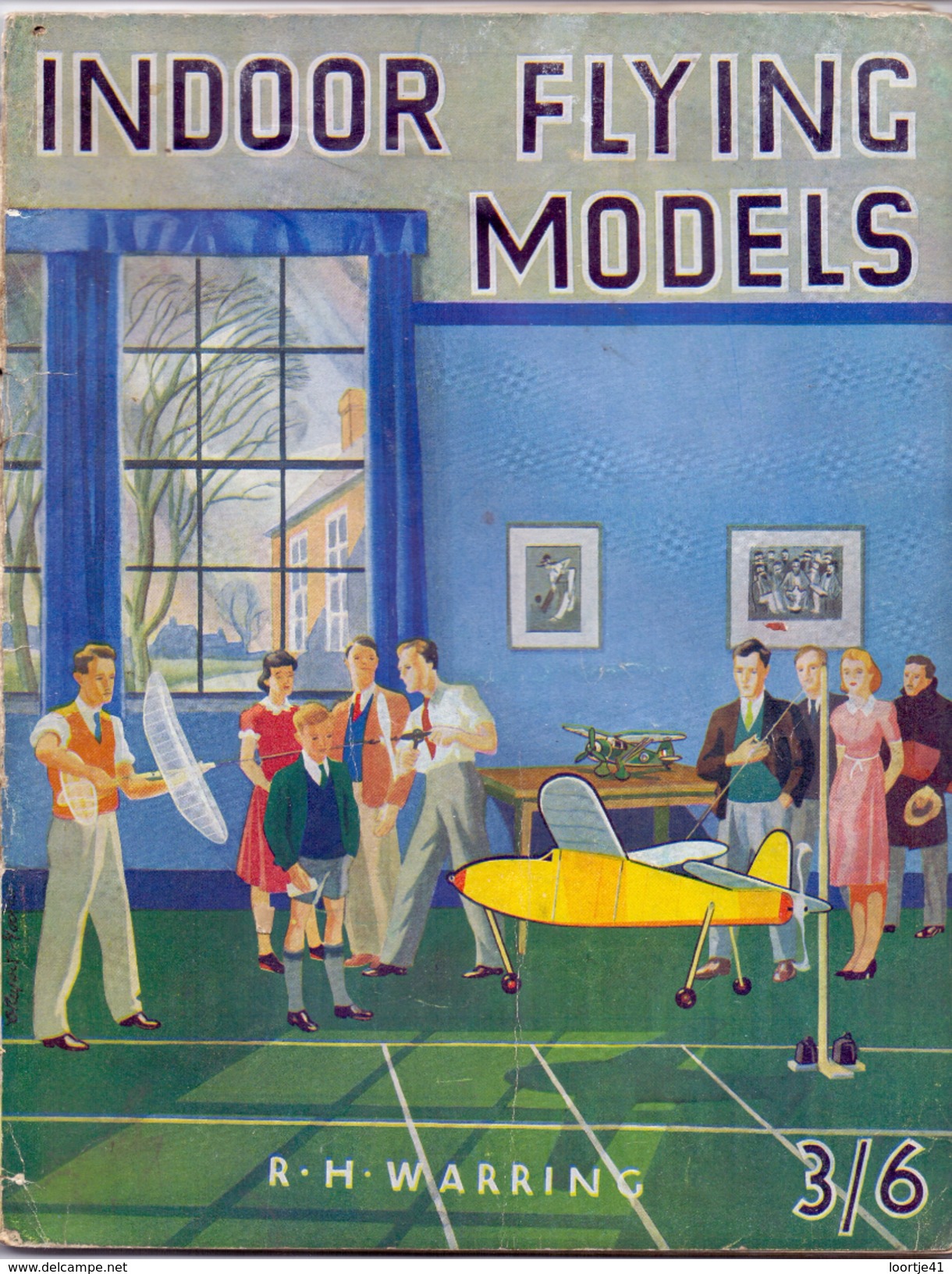 Magazine - Tijdschrift - Indoor Flying Models Aircrafts - Vliegtuigen - Avions - RH Warring - 1942 - Flugzeuge