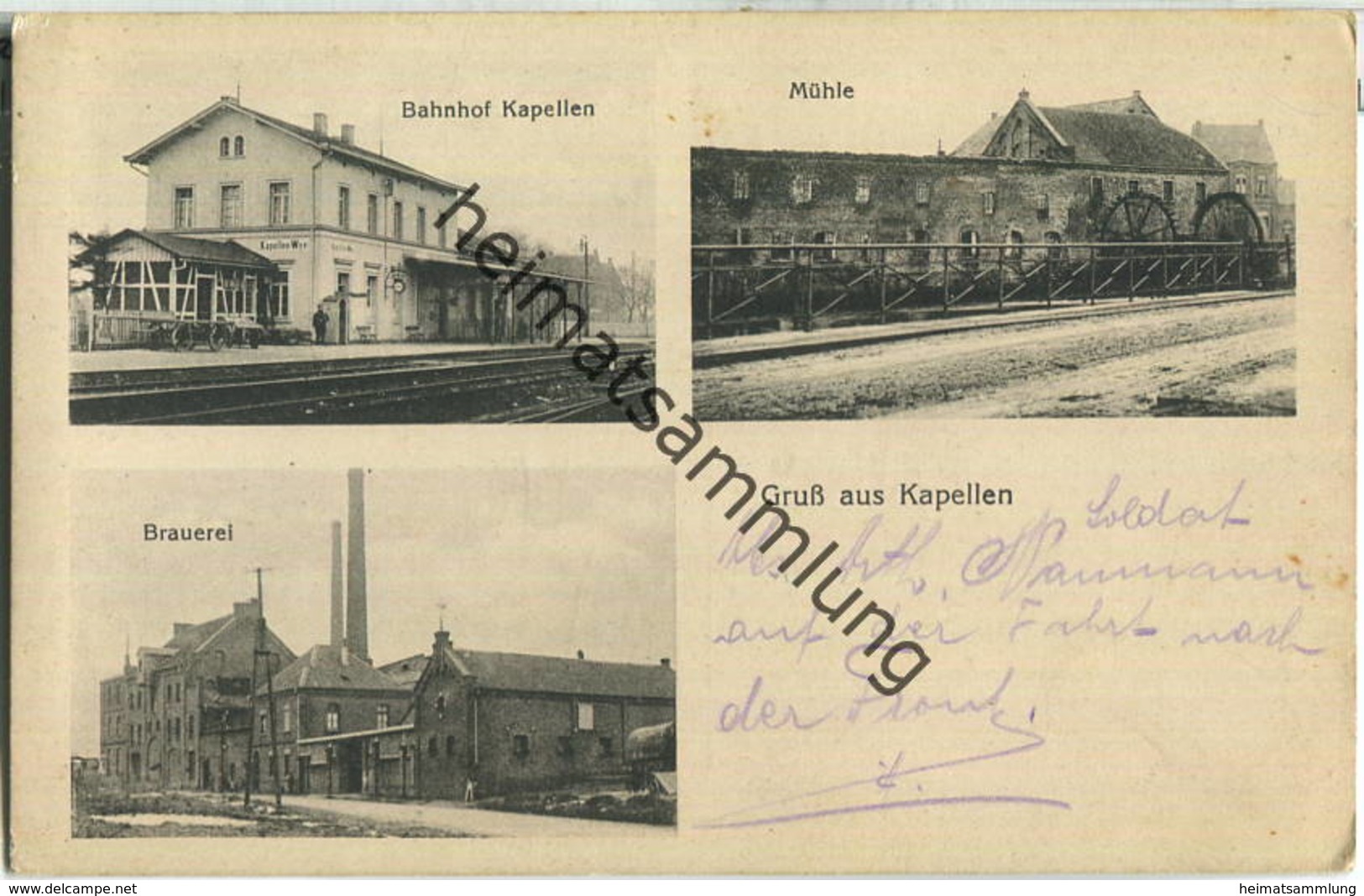 Grevenbroich - Kapellen - Bahnhof - Brauerei - Mühle - Grevenbroich