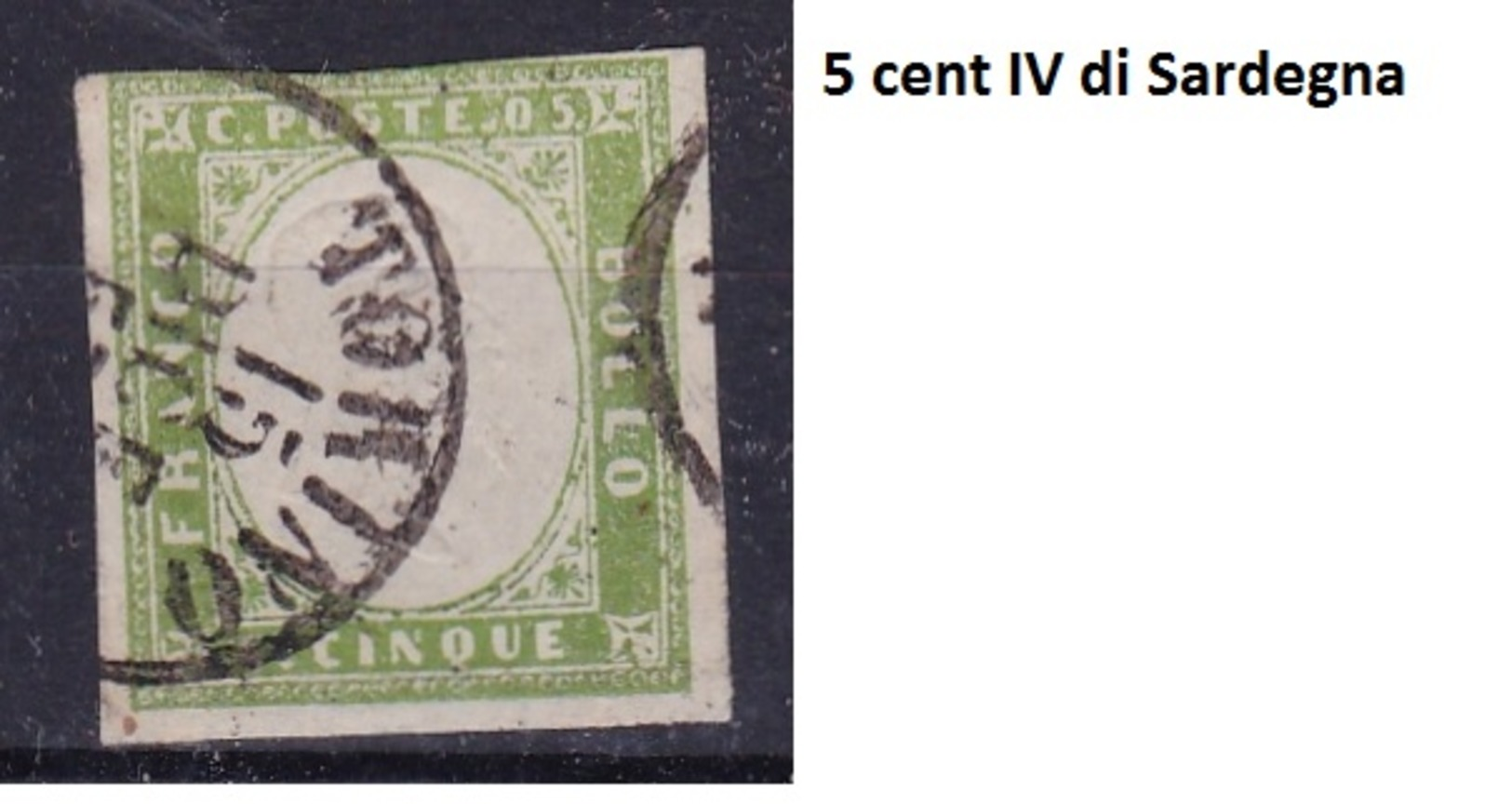 5 Cent IV Emissione Di Sardegna Usato - Sardaigne