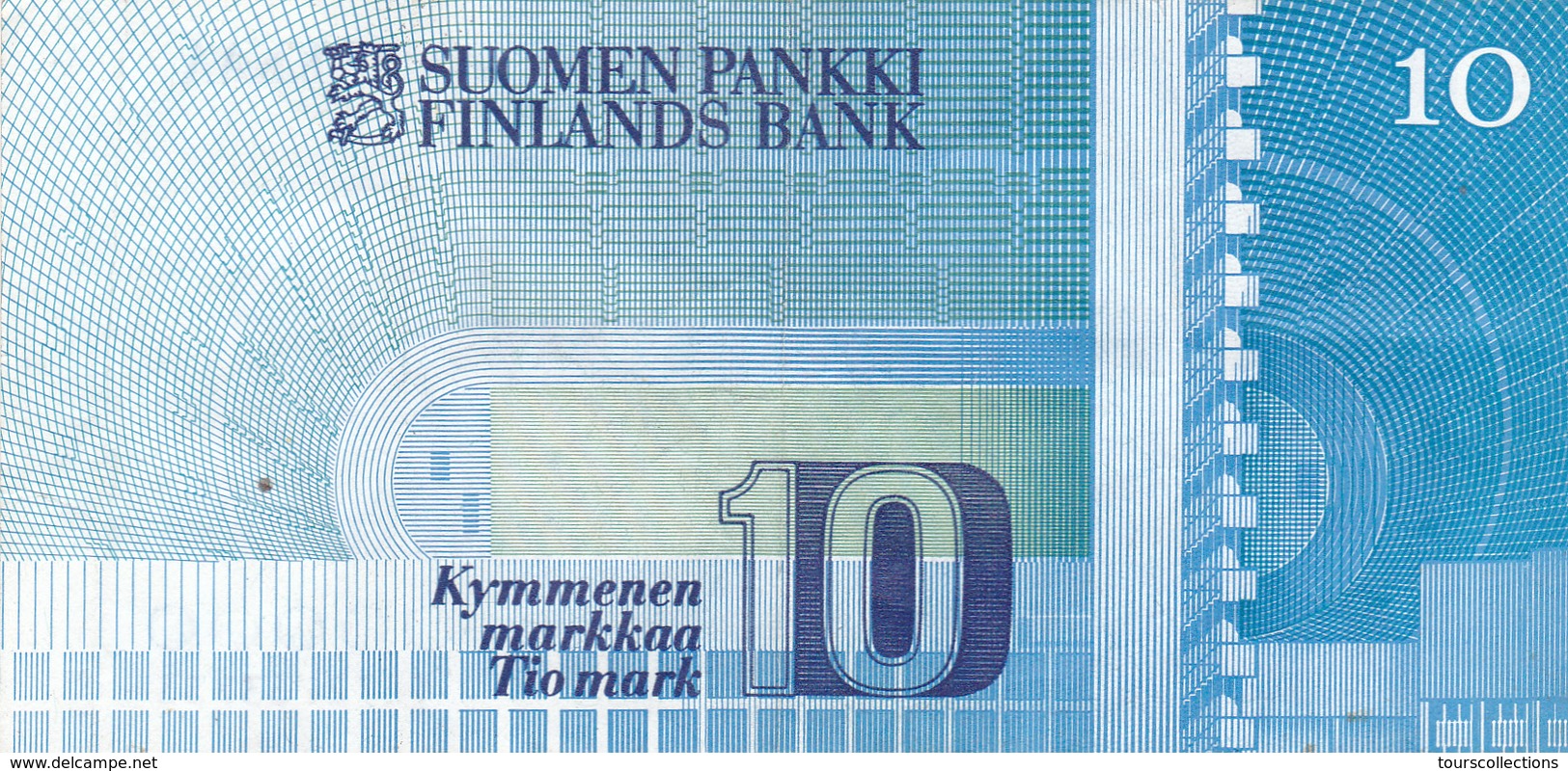 Billet FINLANDE De 1986 SUP 10 Kymmenen Markkaa @ PICK 113 @ Portrait De Paavo Nurmi - Finnland
