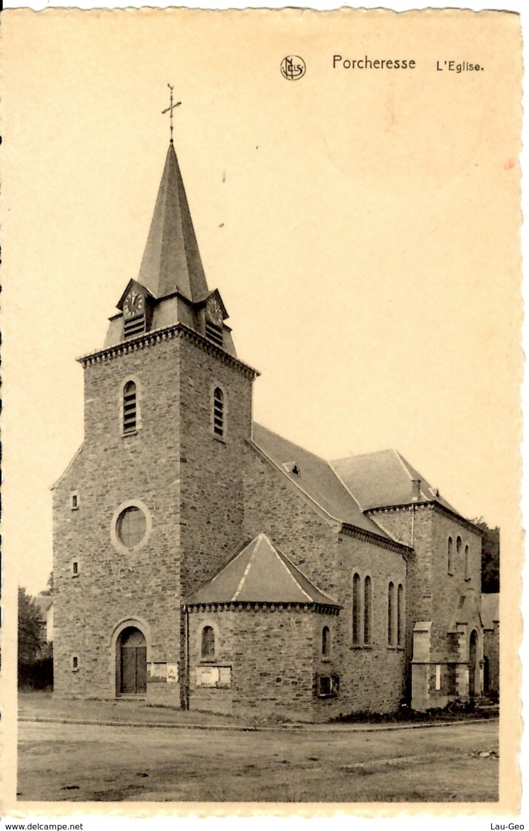 Porcheresse (Daverdisse). L'Eglise - Daverdisse