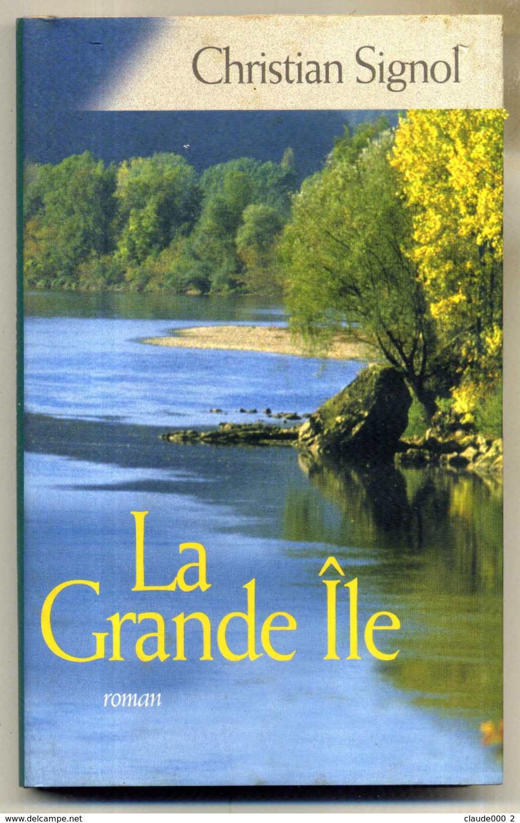 LA GRANDE ILE DE CHRISTIAN SIGNOL - Aventure