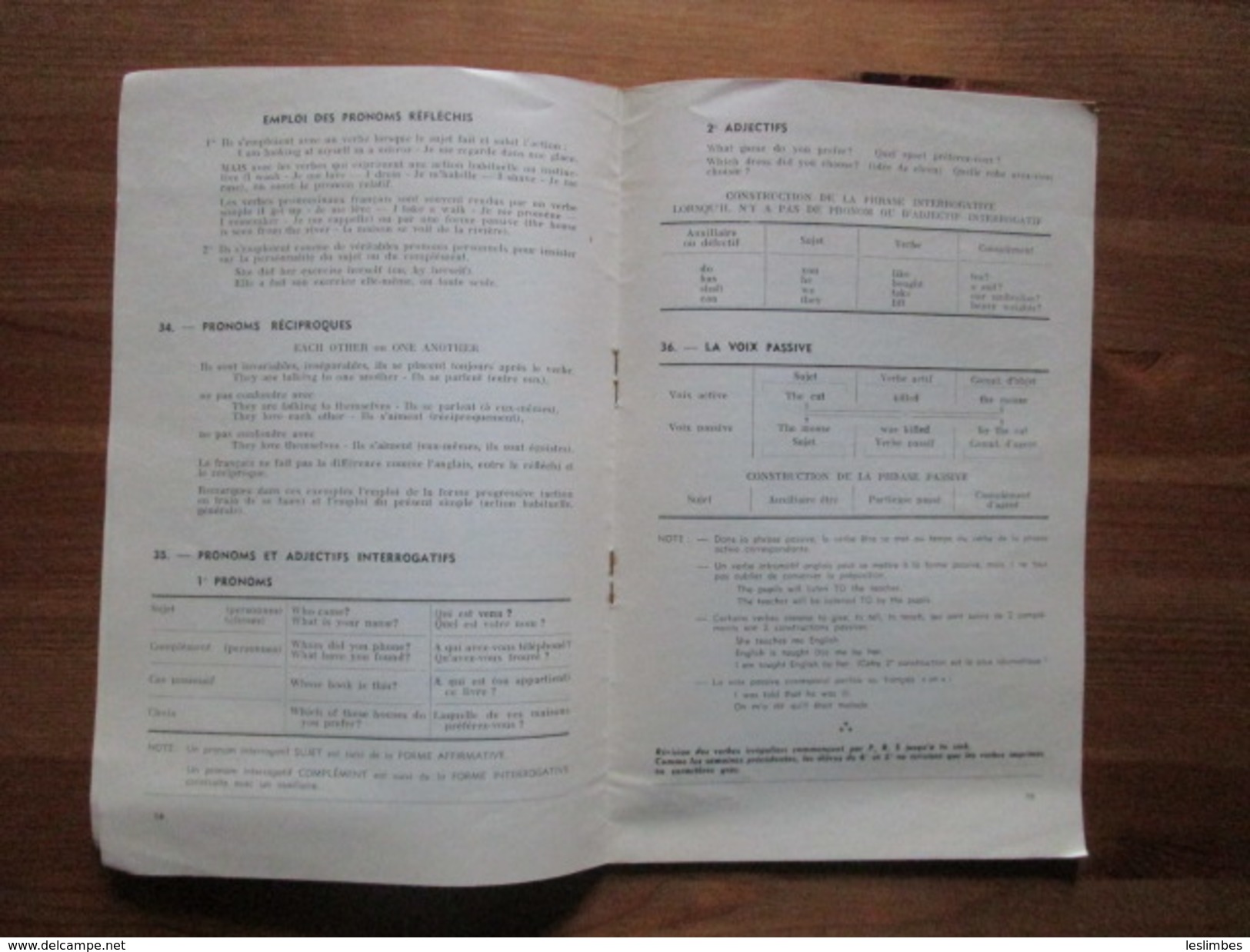 Memento De Grammaire Anglaise, A. Dommergues, Cours Subra Enseignement Universitaire Par Correspondance, 1966 - Inglés/Gramática