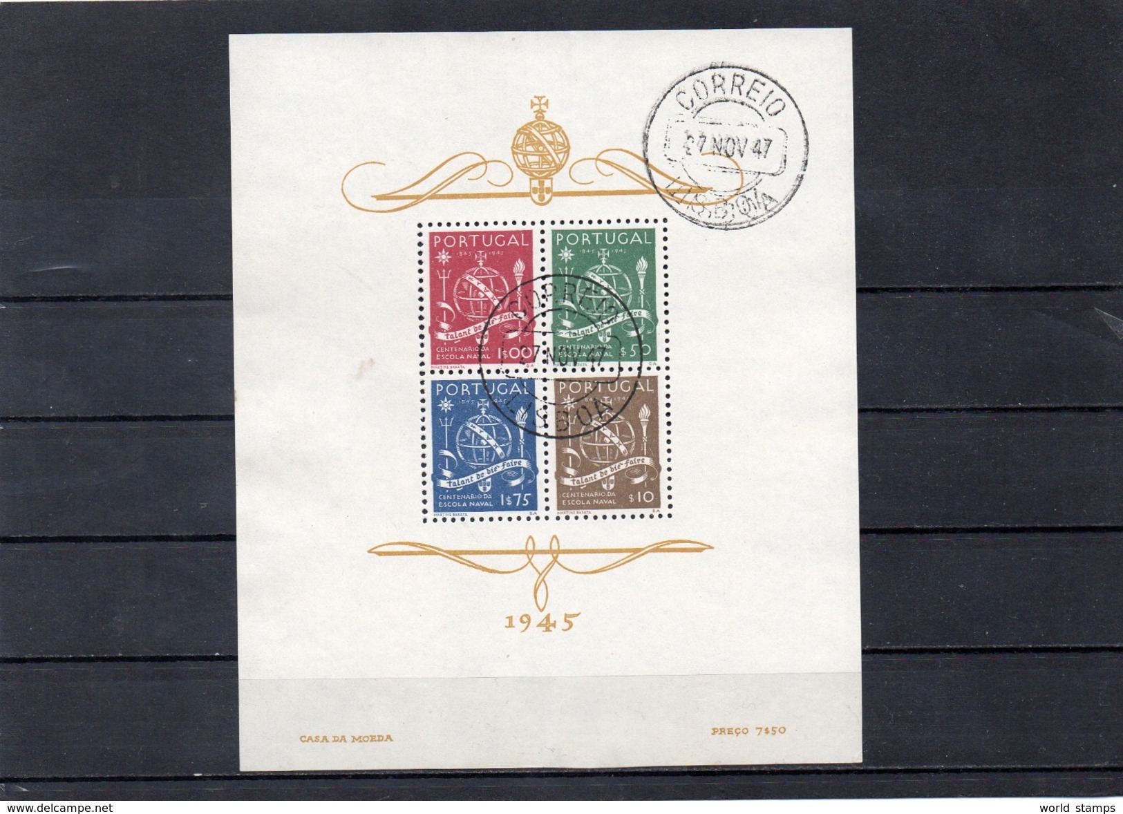 PORTUGAL 1945 O - Blocks & Sheetlets