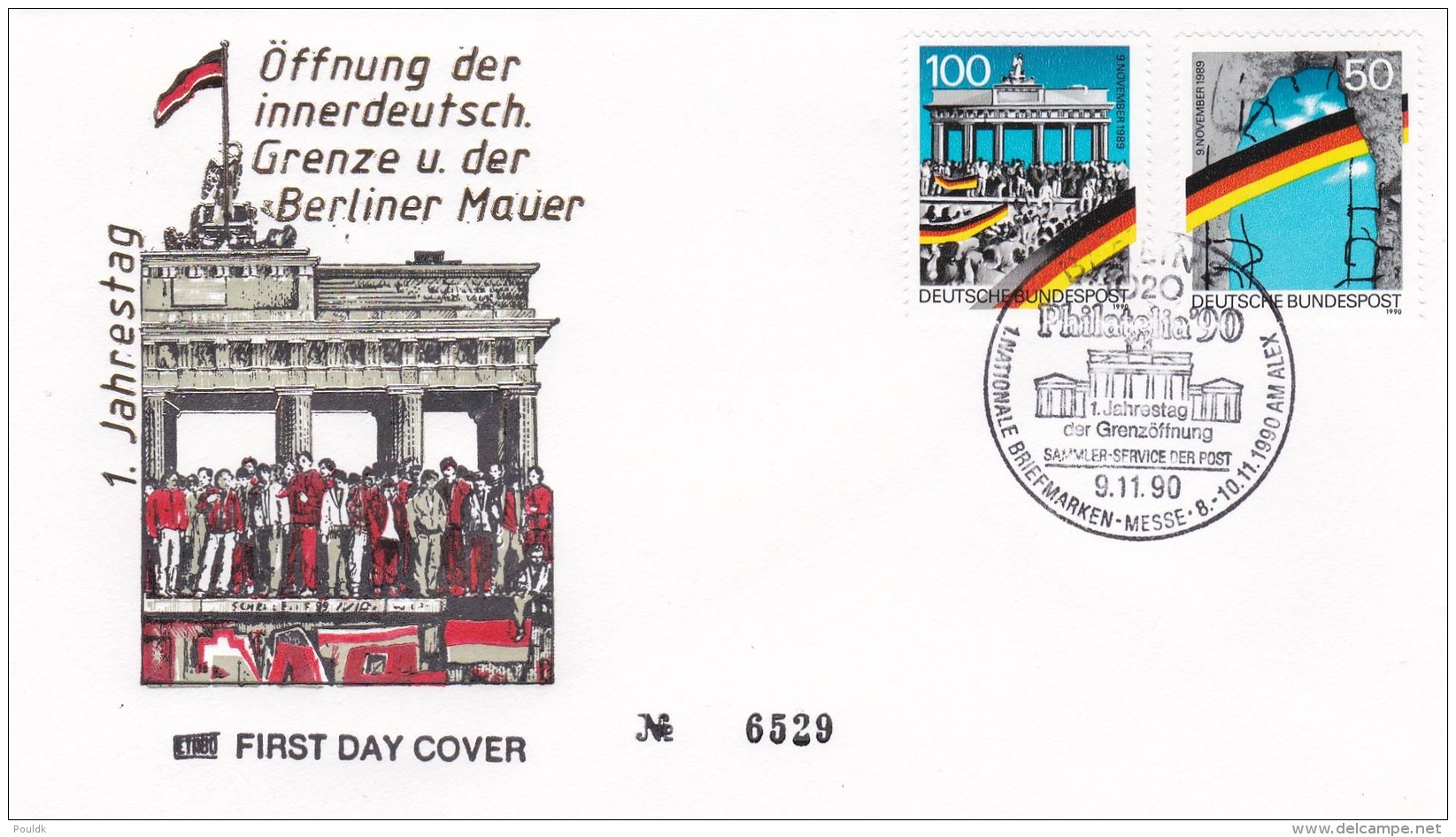 Germany FDC 1990 Öffnung Der Innerdeutschen Grenze (T15-30) - Altri & Non Classificati