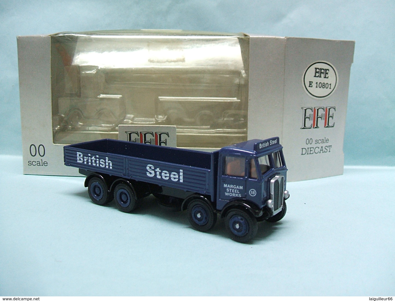EFE - CAMION AEC MAMMOTH BRITISH STEEL Réf. E 10801 BO 1/76 OO - Scale 1:76