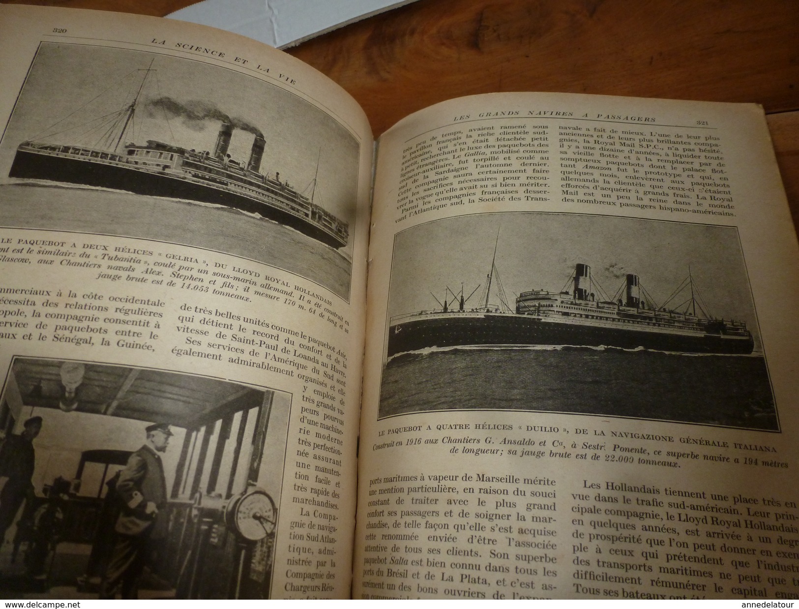 1917 LSELV Nation en guerre en Orient (Russie,Roumanie,Serbie,Macédoine,Italie,Allemagne; Les grands NAVIRES passagers