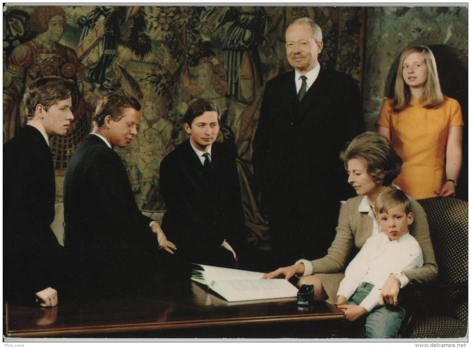 Familie Des Regierenden Fürsten Von Liechtenstein - Photo: W. Wachter - Liechtenstein