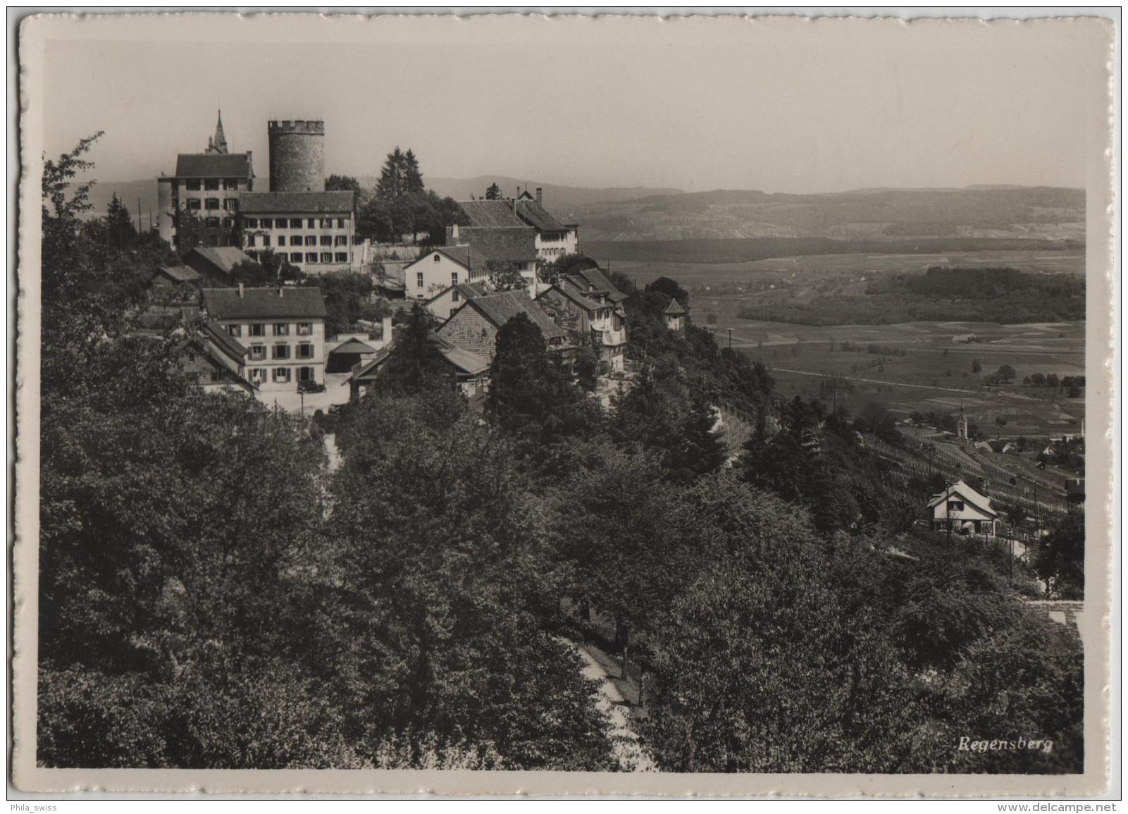 Regensberg - Totalansicht - Photoglob No. L 01875 - Regensberg