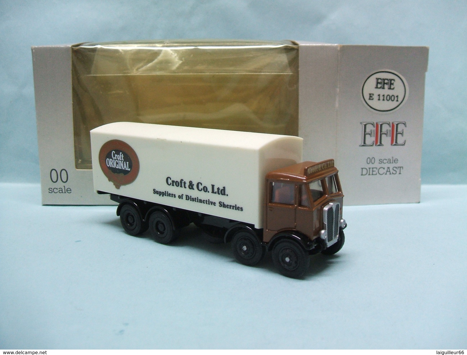 EFE - CAMION AEC MAMMOTH CROFT & Co. Ltd. ORIGINAL Réf. E 11001 BO 1/76 OO - Scale 1:76