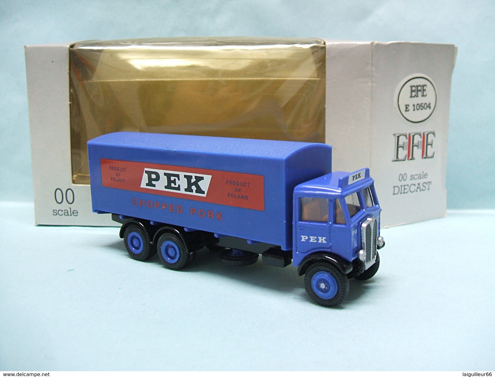 EFE - CAMION AEC MAMMOTH PEK CHOPPED PORK Réf. E 10504 BO 1/76 OO - Escala 1:76