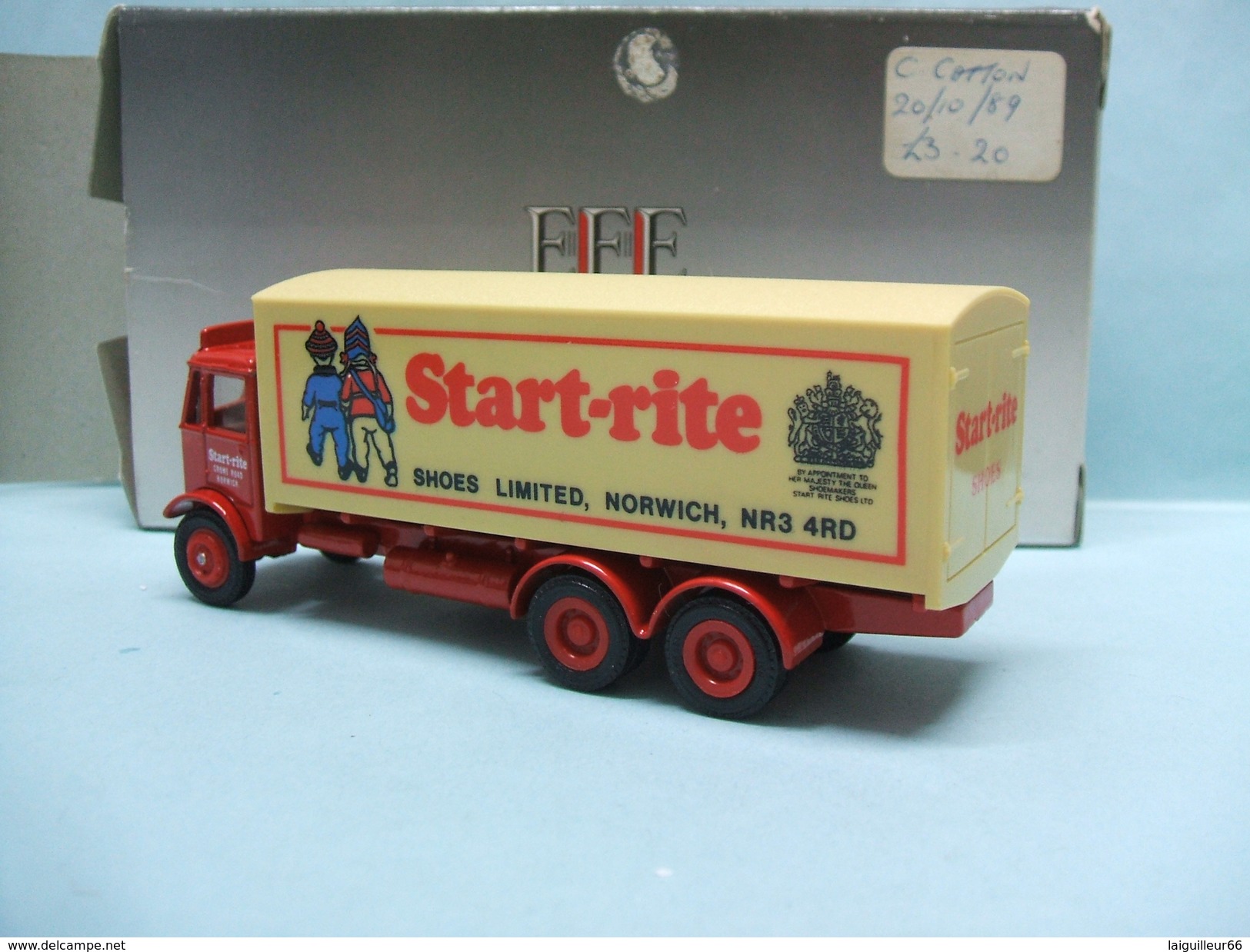 EFE - CAMION AEC MAMMOTH START-RITE Shoes Réf. E 10502 BO 1/76 OO - Massstab 1:76