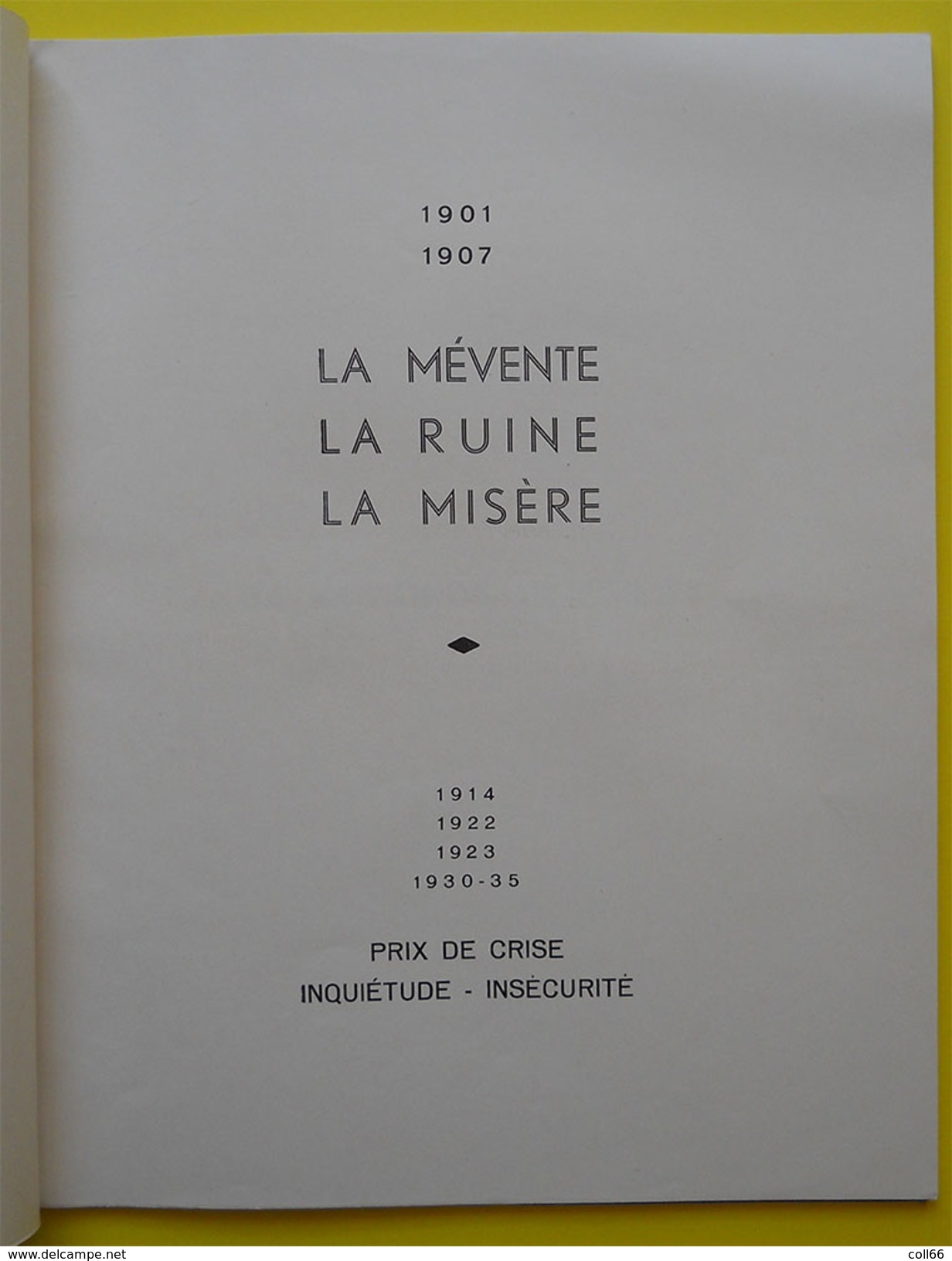 34 Béziers 1937 Livre D'Or D'Edouard Barthe Dit Député Du Vin Au Secours Des Vignerons Clichés De Pialles Et Comité - 1901-1940