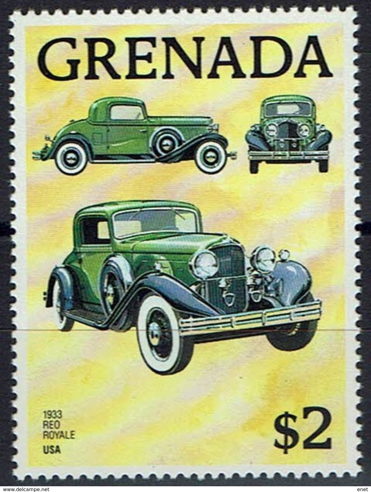 Grenada 1988 - MiNr 1771 - Auto REO Royale - Voitures