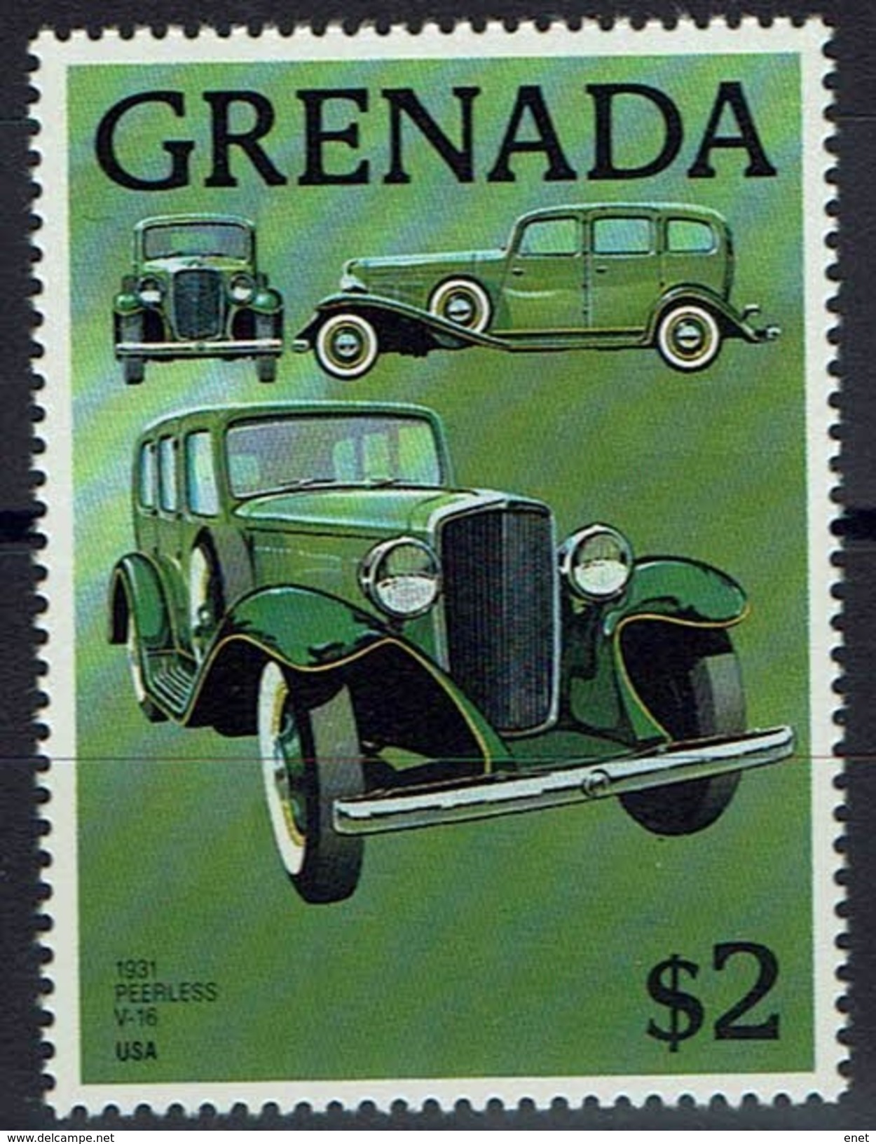 Grenada 1988 - MiNr 1769 - Auto Peerless V-16 - Autos