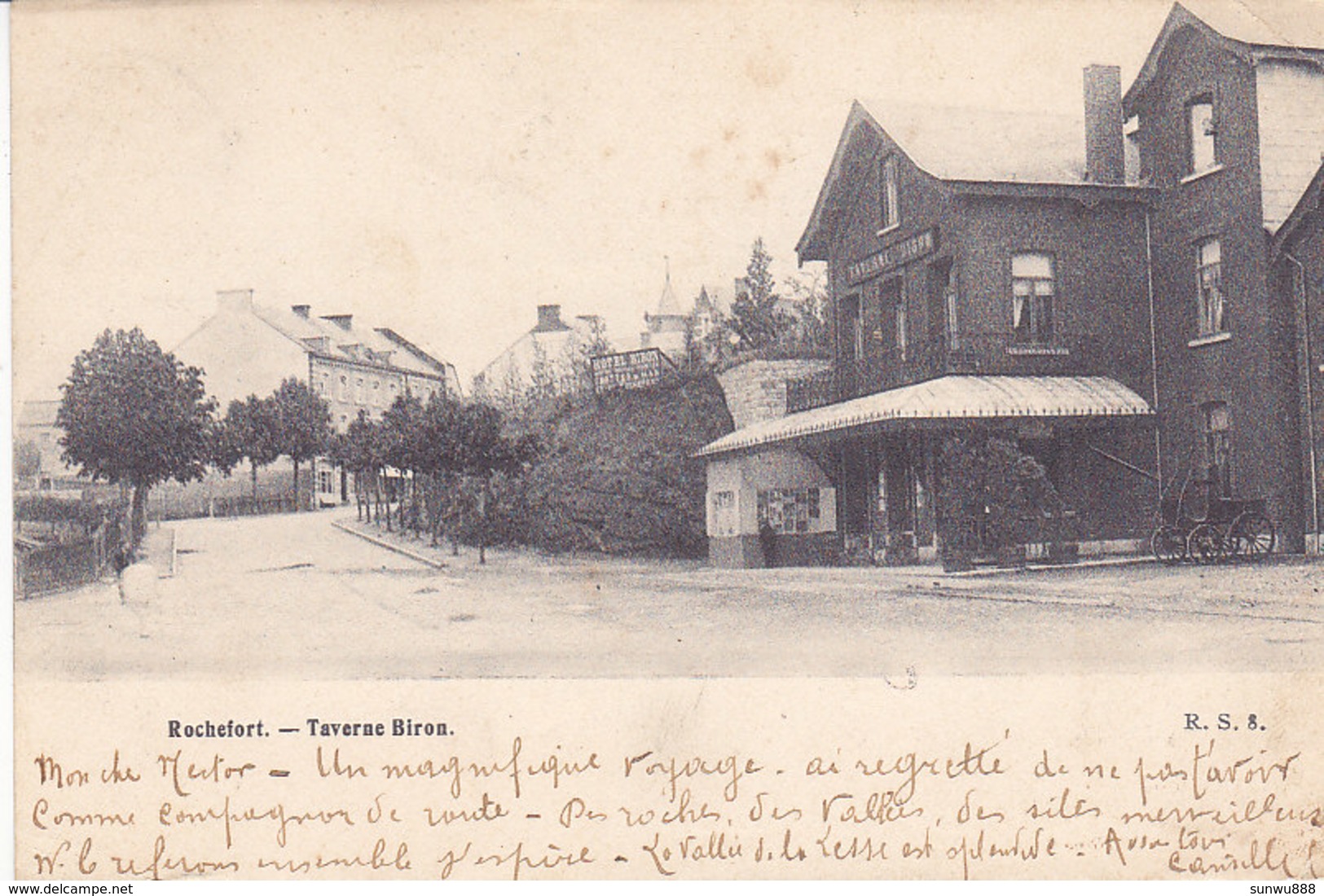 Rochefort - Taverne Biron (animée, Précurseur, R.S.) - Rochefort