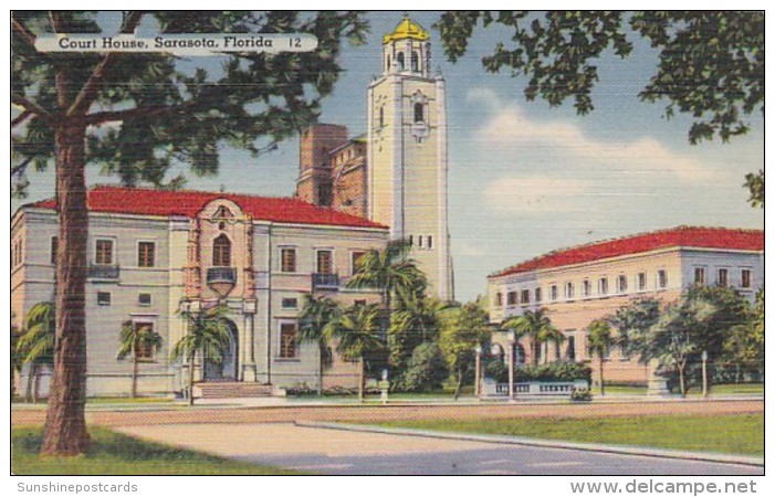 Florida Sarasota County Court House - Sarasota