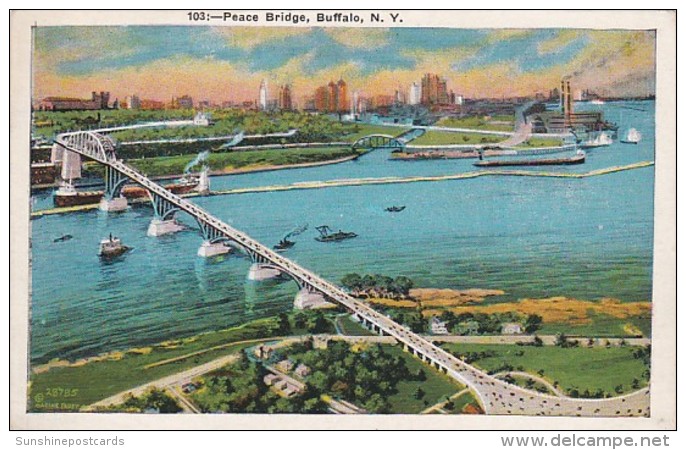 New York Buffalo The Peace Bridge - Buffalo