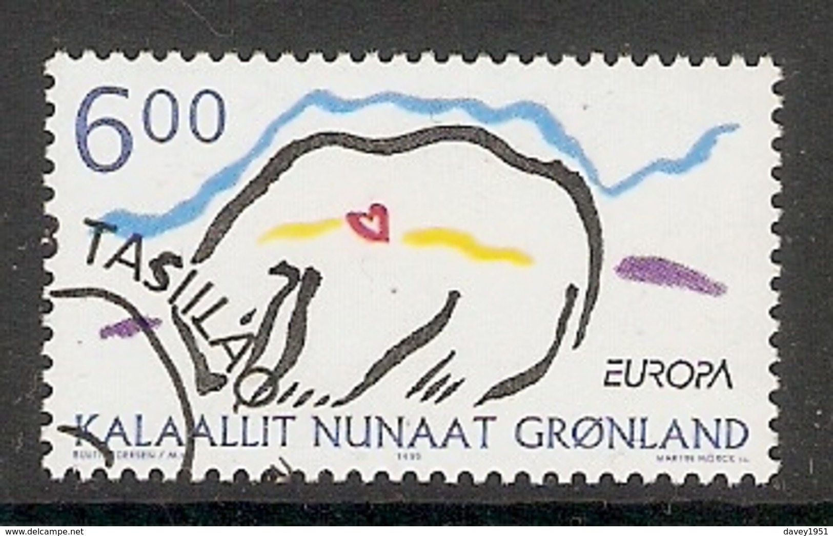 004149 Greenland 1999 6K FU - Usati