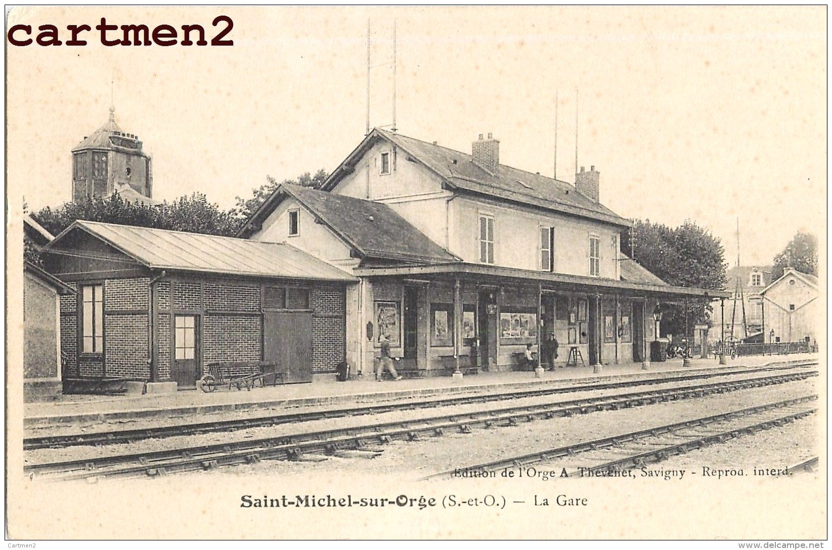 SAINT-MICHEL-SUR-ORGE LA GARE 91 - Saint Michel Sur Orge