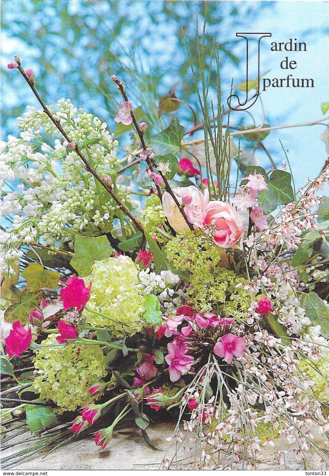 LUTZ EN DUNOIS - 28 - Carte PUB Pépinières CRESPIN - Jardin De Parfum  - ORL - - Autres & Non Classés