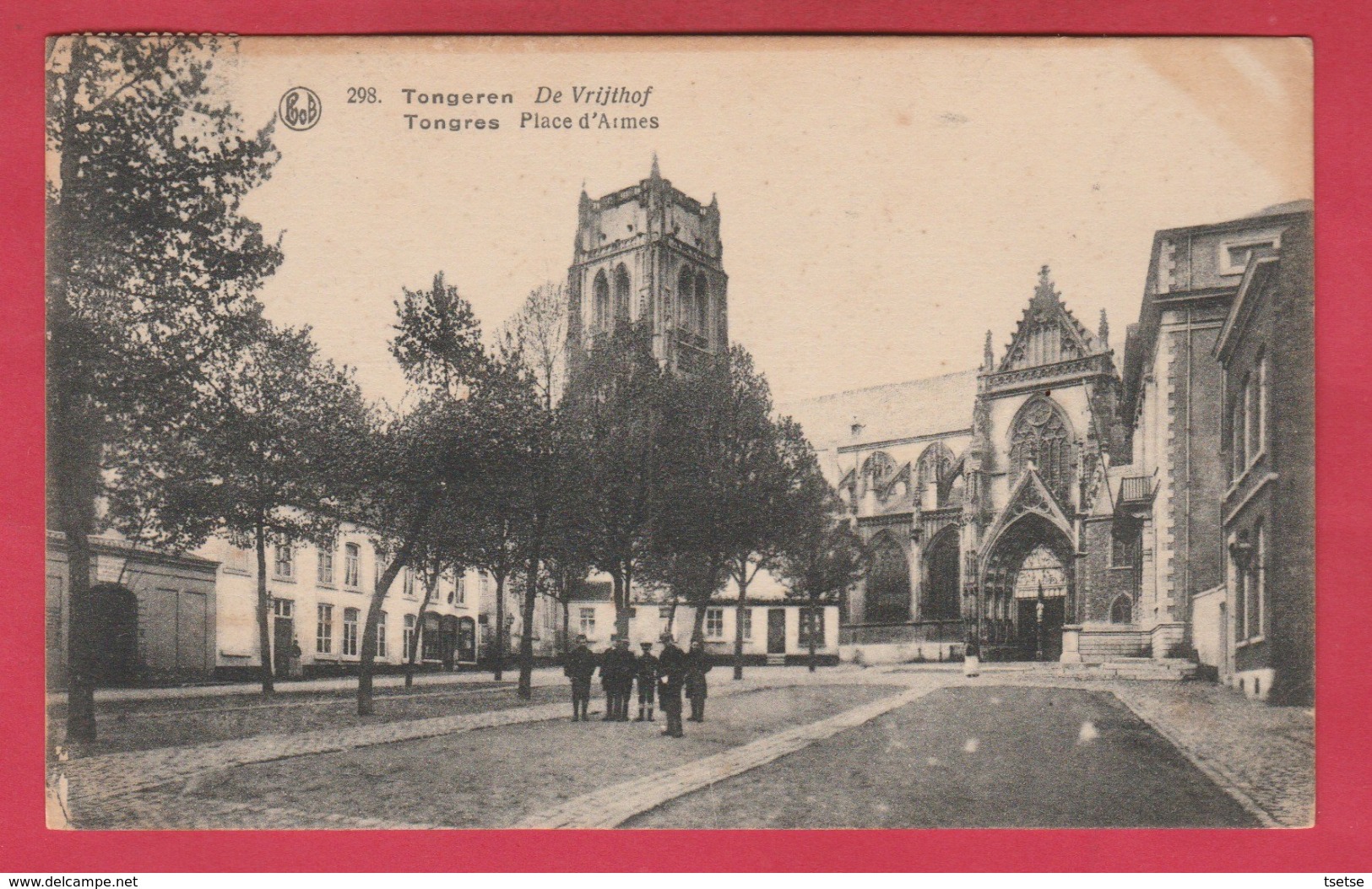 Tongeren - De Vrijhof - 1921 ( Verso Zien ) - Tongeren