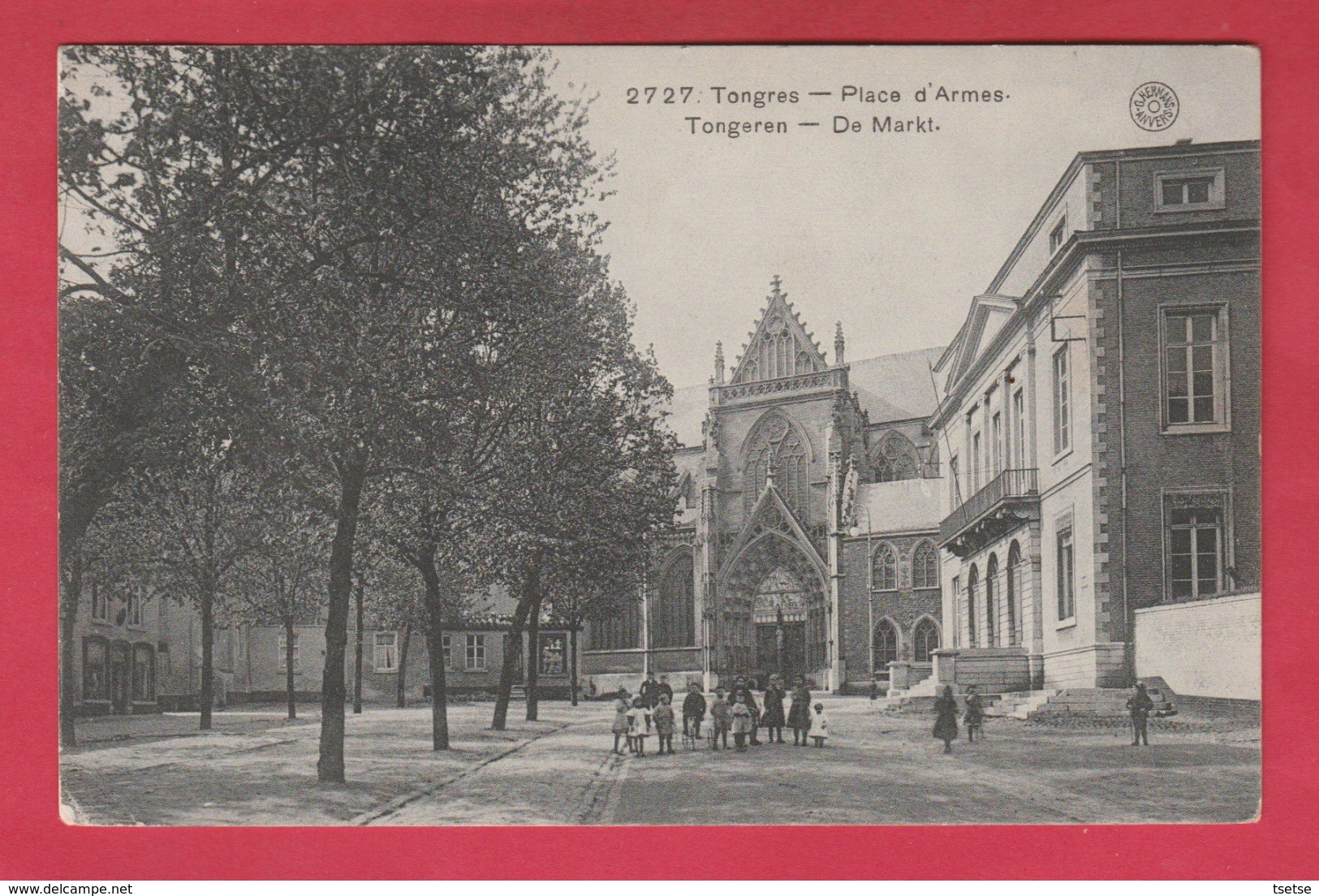 Tongeren - De Markt - 1923 ( Verso Zien ) - Tongeren