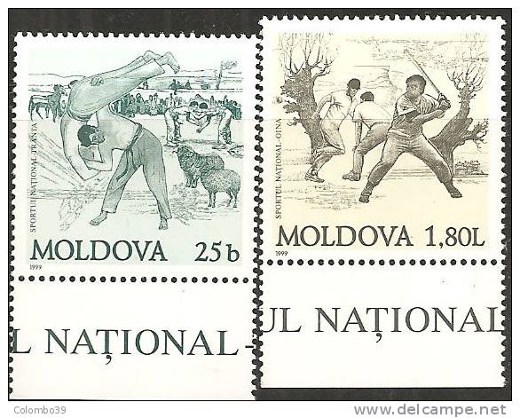 Moldova  1999  MNH**  -  Yv. 267/268 - Lotta