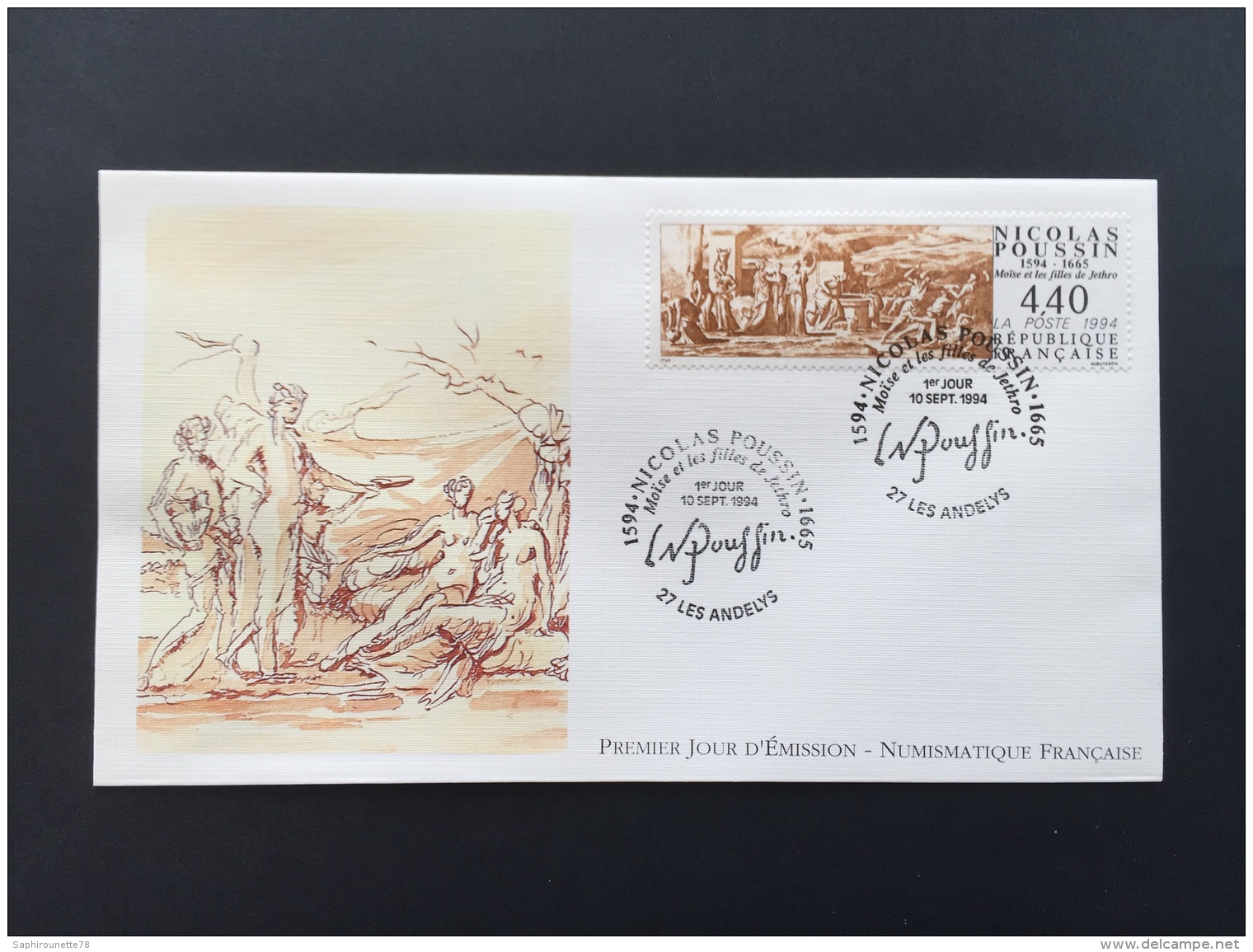 FRANCE - 1994 - FDC N°1819- N°Y&amp;T 2896 - 1990-1999