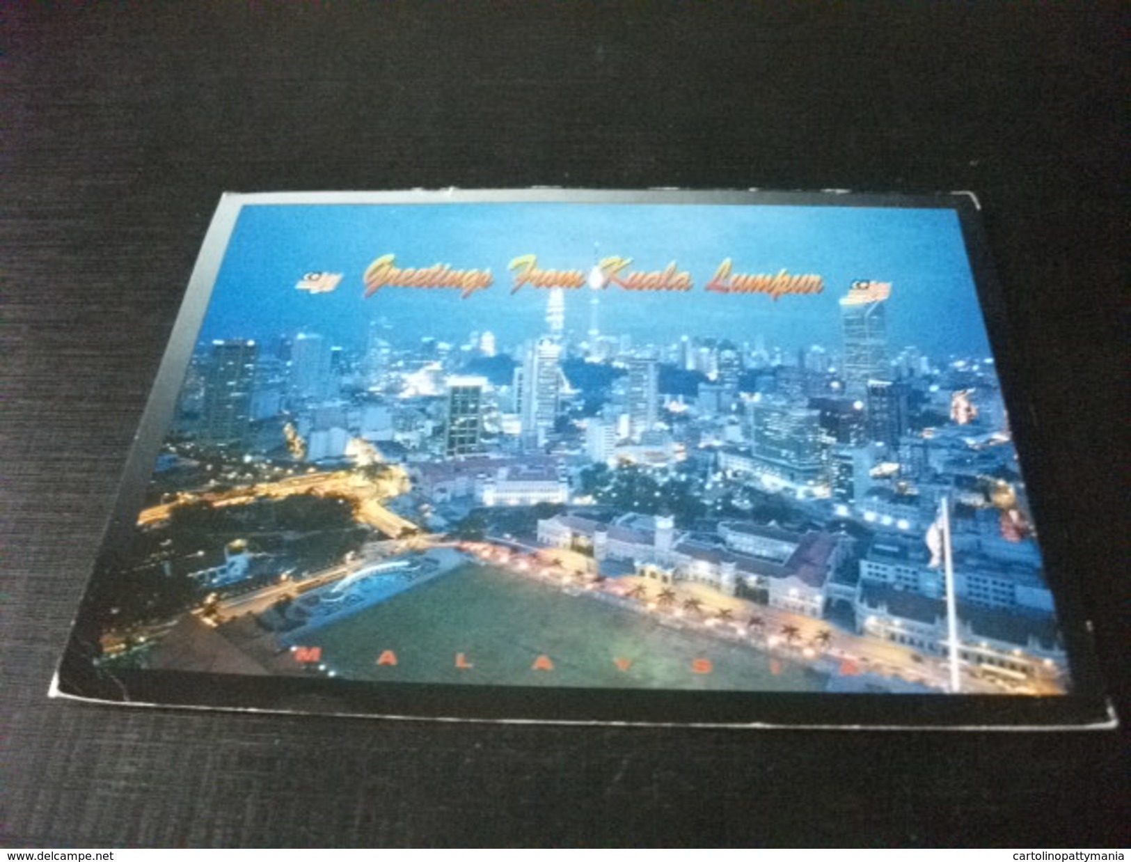 STORIA POSTALE FRANCOBOLLO COMMEMORATIVO MALESIA MALAYSIA GREETINGS FROM KUALA LUMPUR - Malaysia