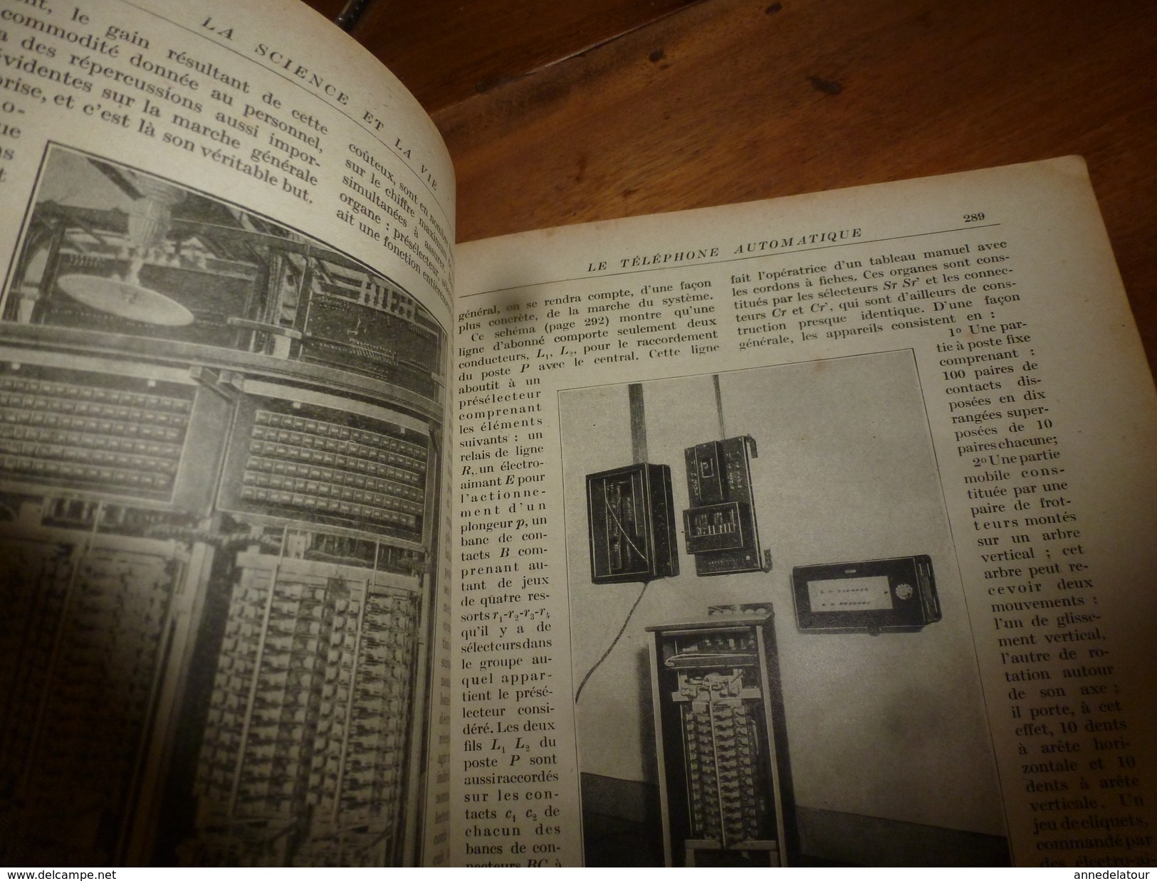 1917 LSELV  :TELEPHONE sans intermédiaire entre appelant et appelé  (par Pierre Gendron ingénieur-électricien) ; GUERRE