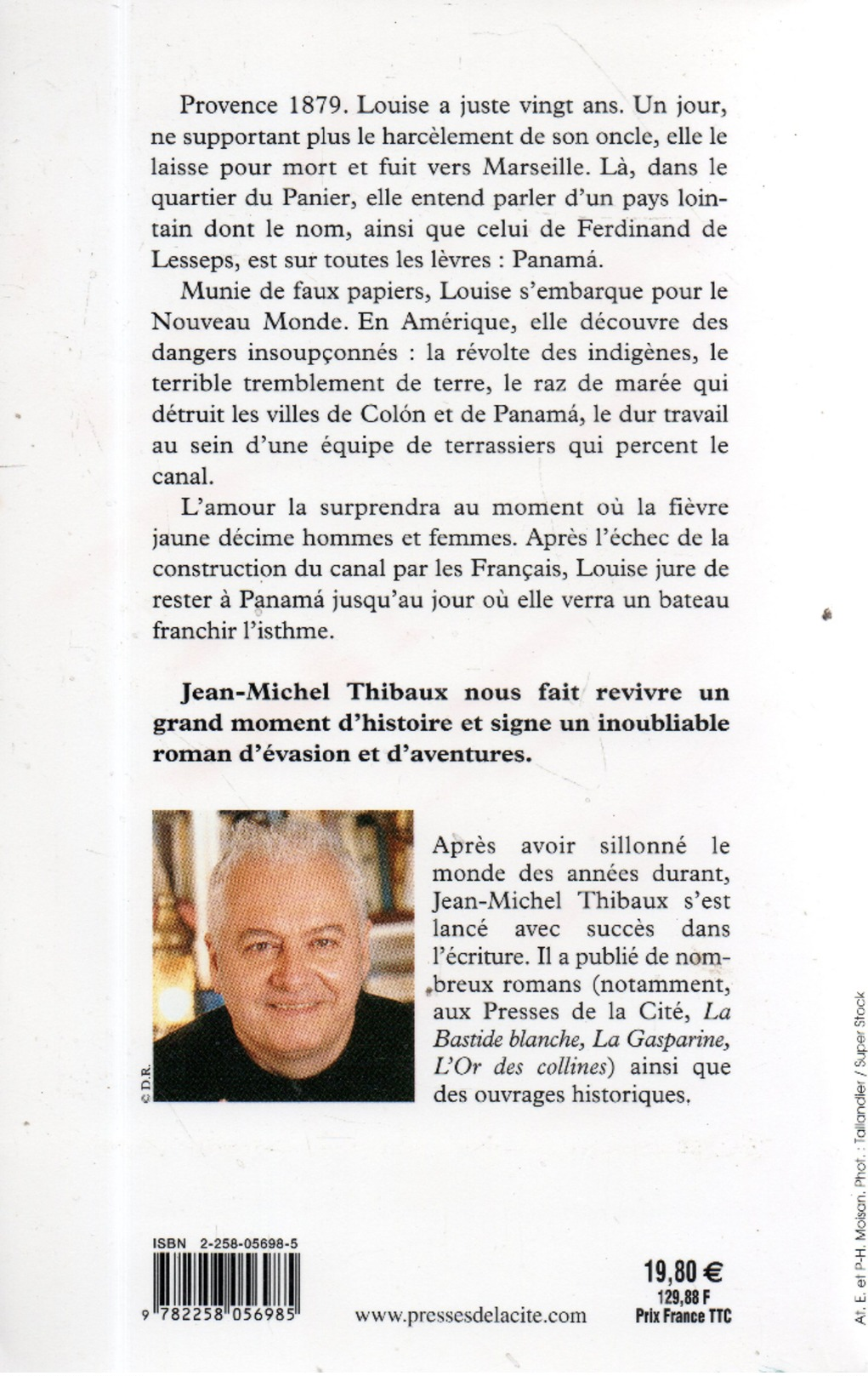 LIBRO LA FILLE DE PANAMA DE JEAN MICHEL THIBAUX - Other & Unclassified