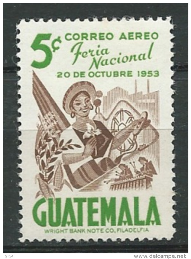 Guatemala  - Aérien   - Yvert N° 191 *   - Bce 4621 - Guatemala