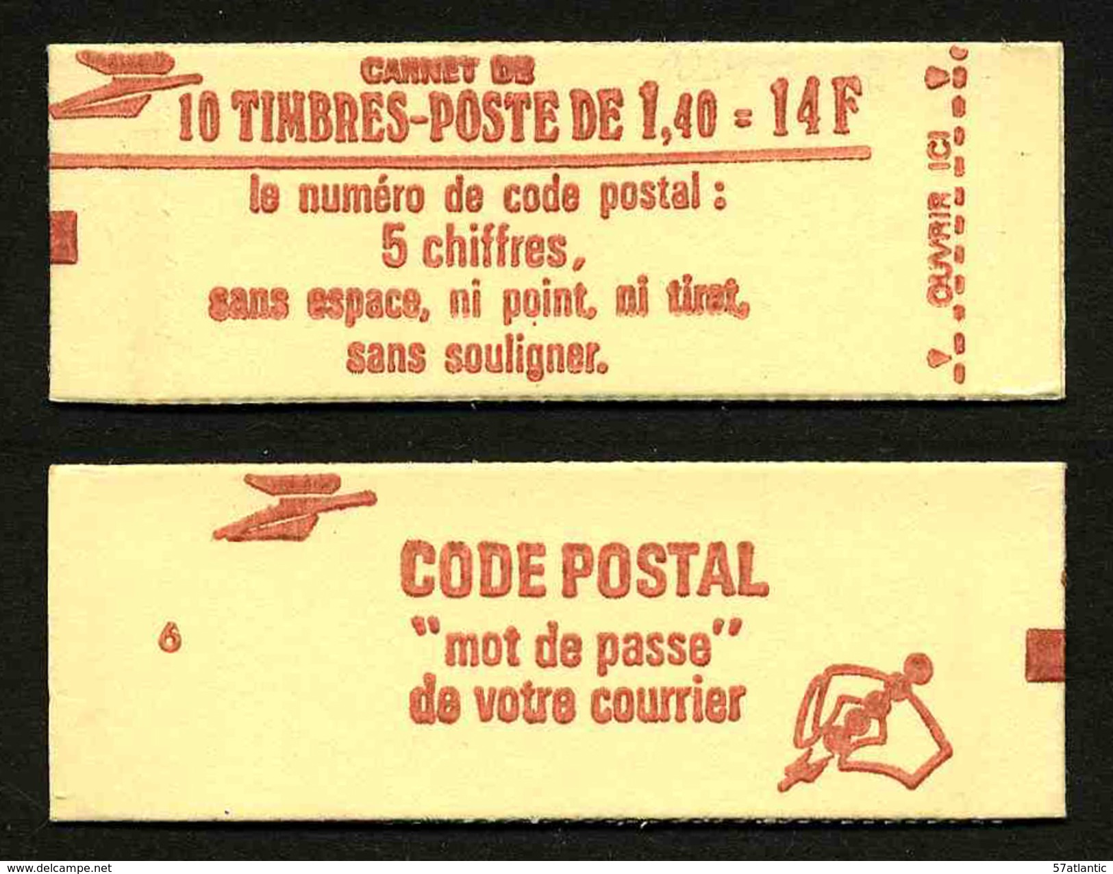 FRANCE - CARNET YT 2102-C3 - FERME - DATE - Confectionneuse 6 - Autres & Non Classés