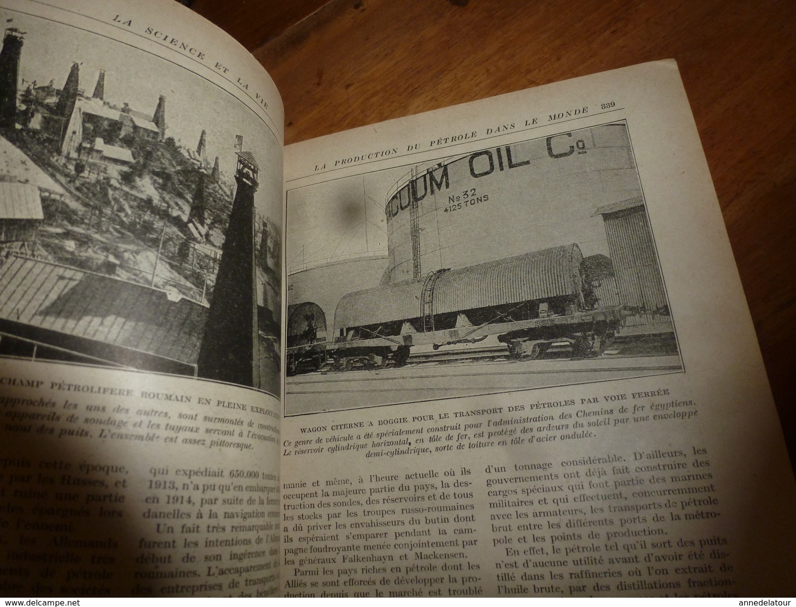 1917 LSELV  :Production Pétrole Dans Le Monde (par Aristide Cormier Ingénieur Des Arts Et Manufactures); Les Sous-marins - Documents