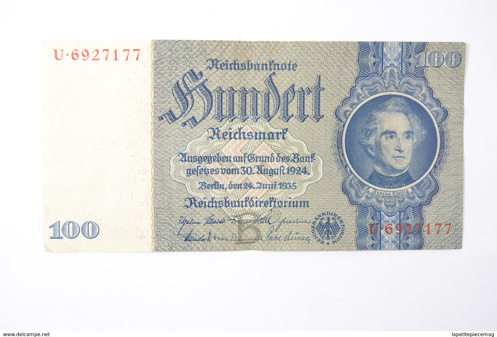 100 Reichsmark 1935 / Reichsbanknote 24 Juni1935 - 100 Reichsmark