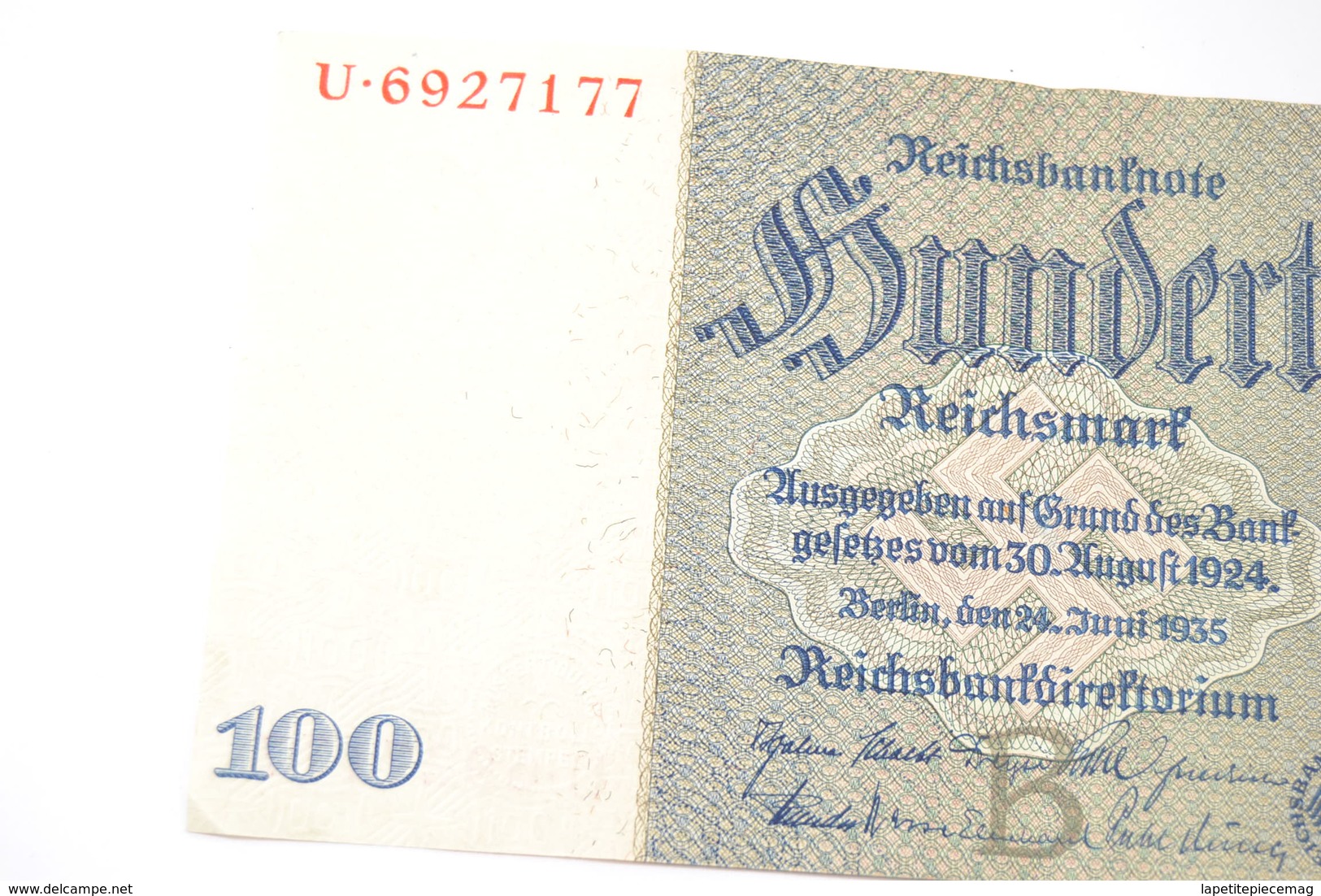 100 Reichsmark 1935 / Reichsbanknote 24 Juni1935 - 100 Reichsmark