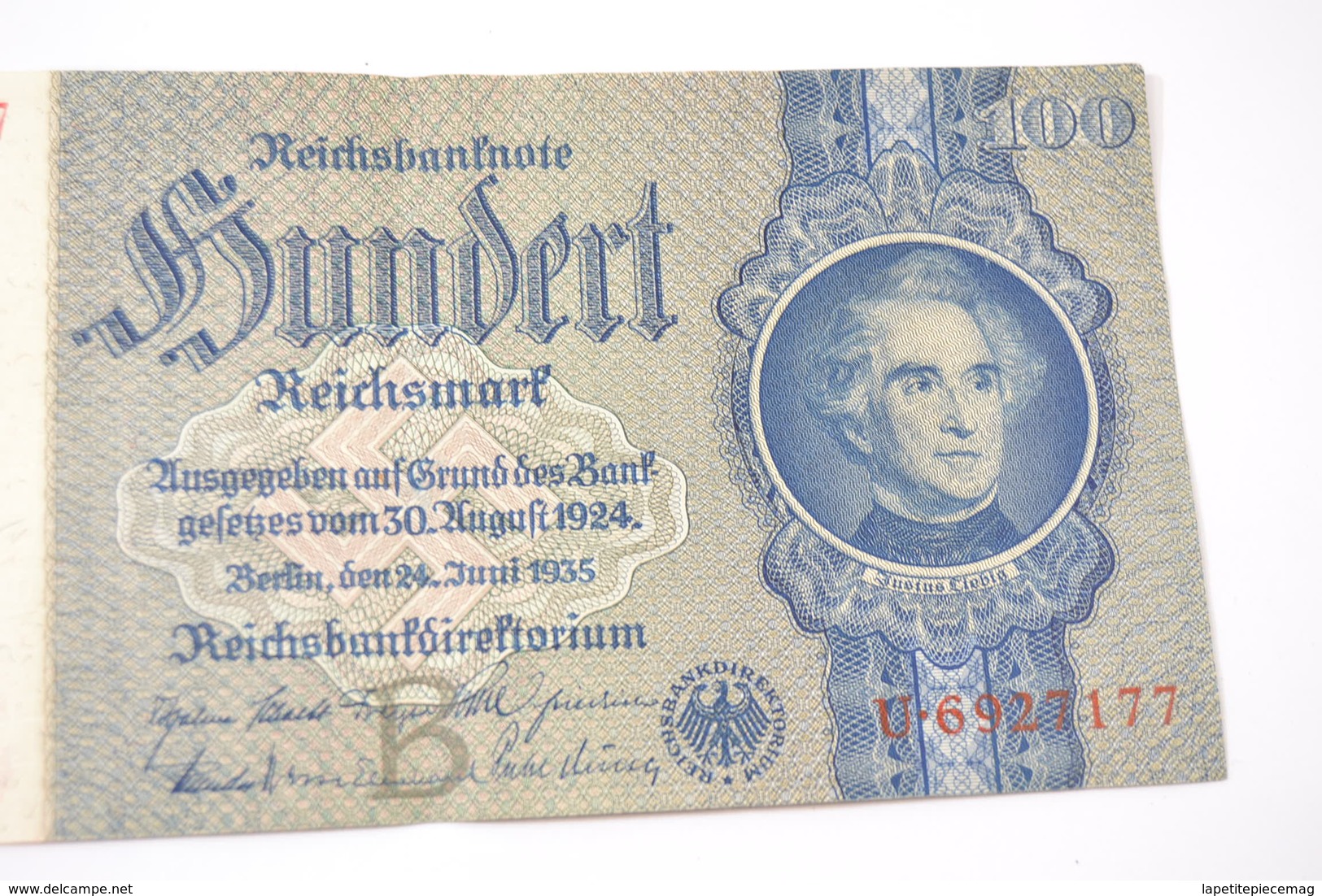 100 Reichsmark 1935 / Reichsbanknote 24 Juni1935 - 100 Reichsmark