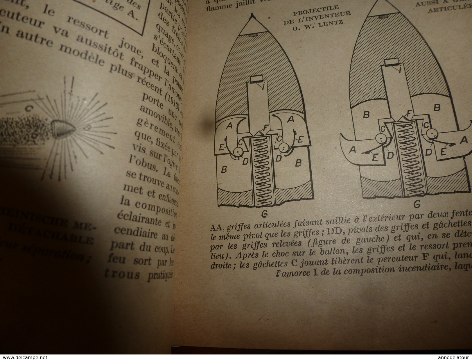 1917 LSELV :Les Projectiles Destructeurs De BALLONS Et De ZEPPELINS (par Vincent Courvoisier Ingénieur-constructeur ) - Documents